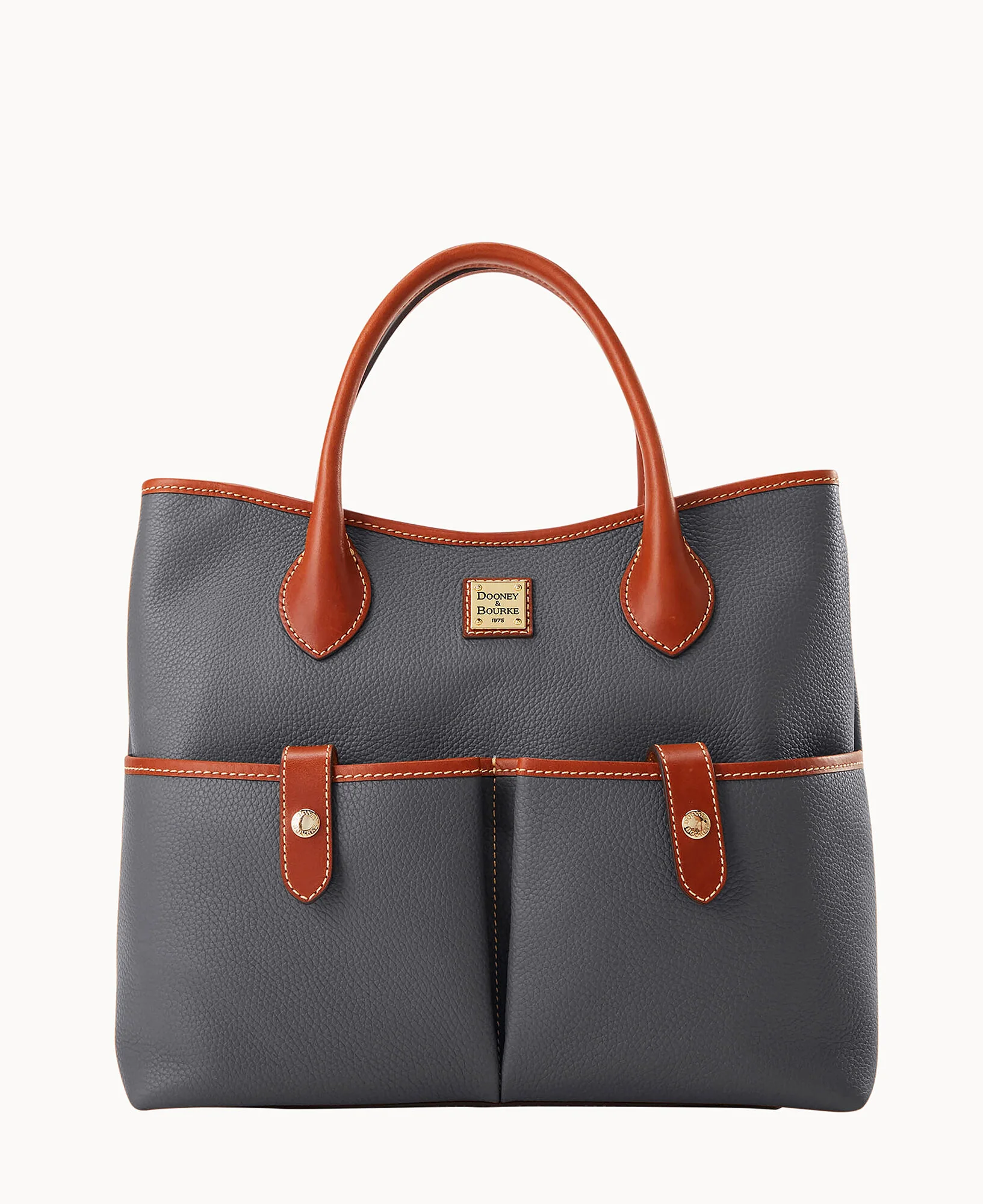 Pebble Grain Short Handle Tote - Image 14