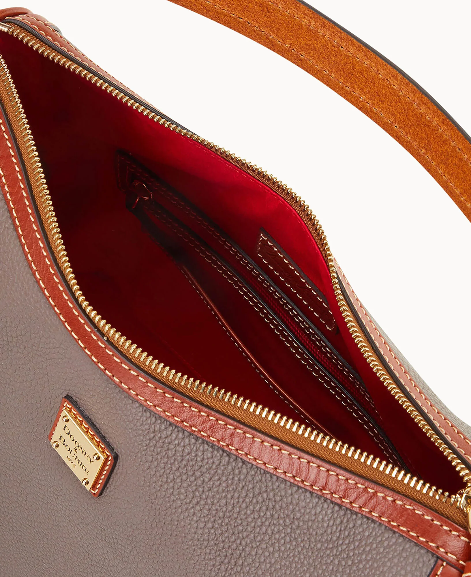 Pebble Grain Side Pocket Hobo - Image 3