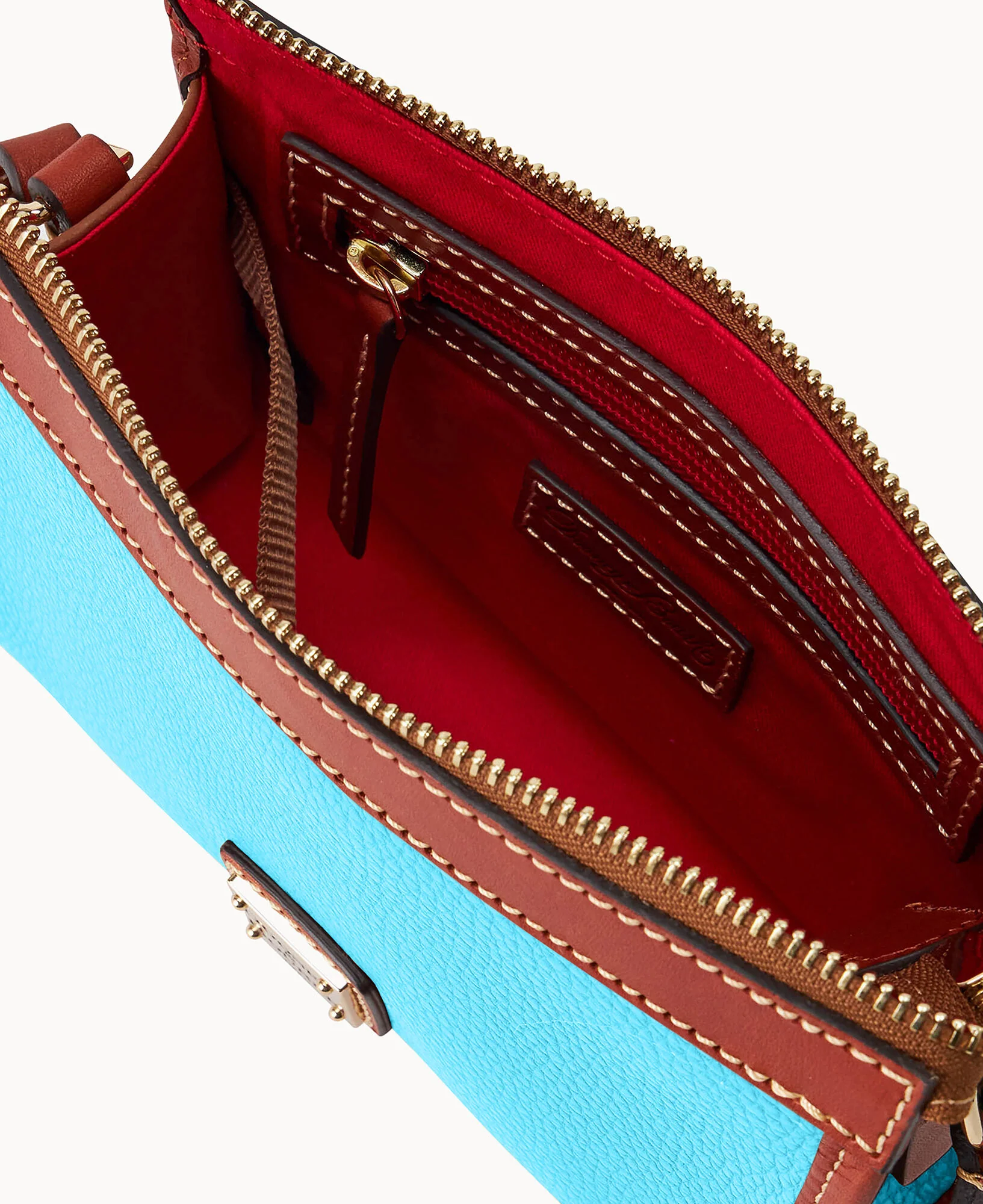 Pebble Grain Small East West Crossbody - Image 15