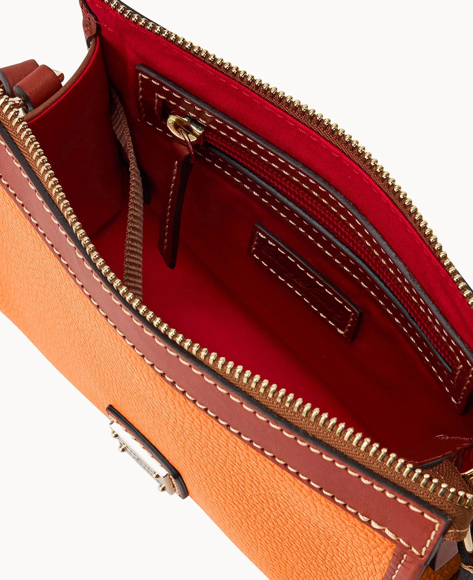 Pebble Grain Small East West Crossbody - Image 3