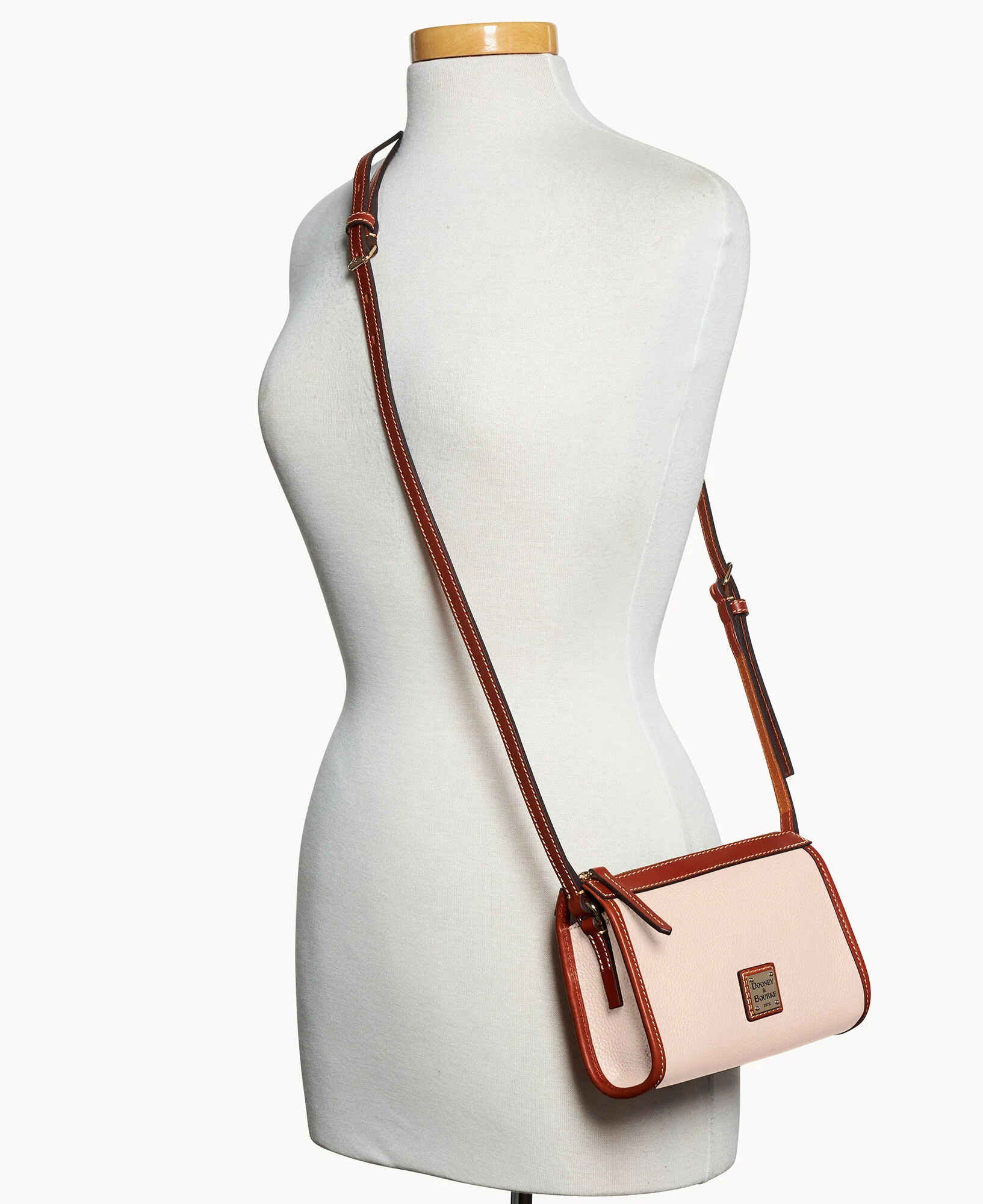 Pebble Grain Small East West Crossbody - Image 30