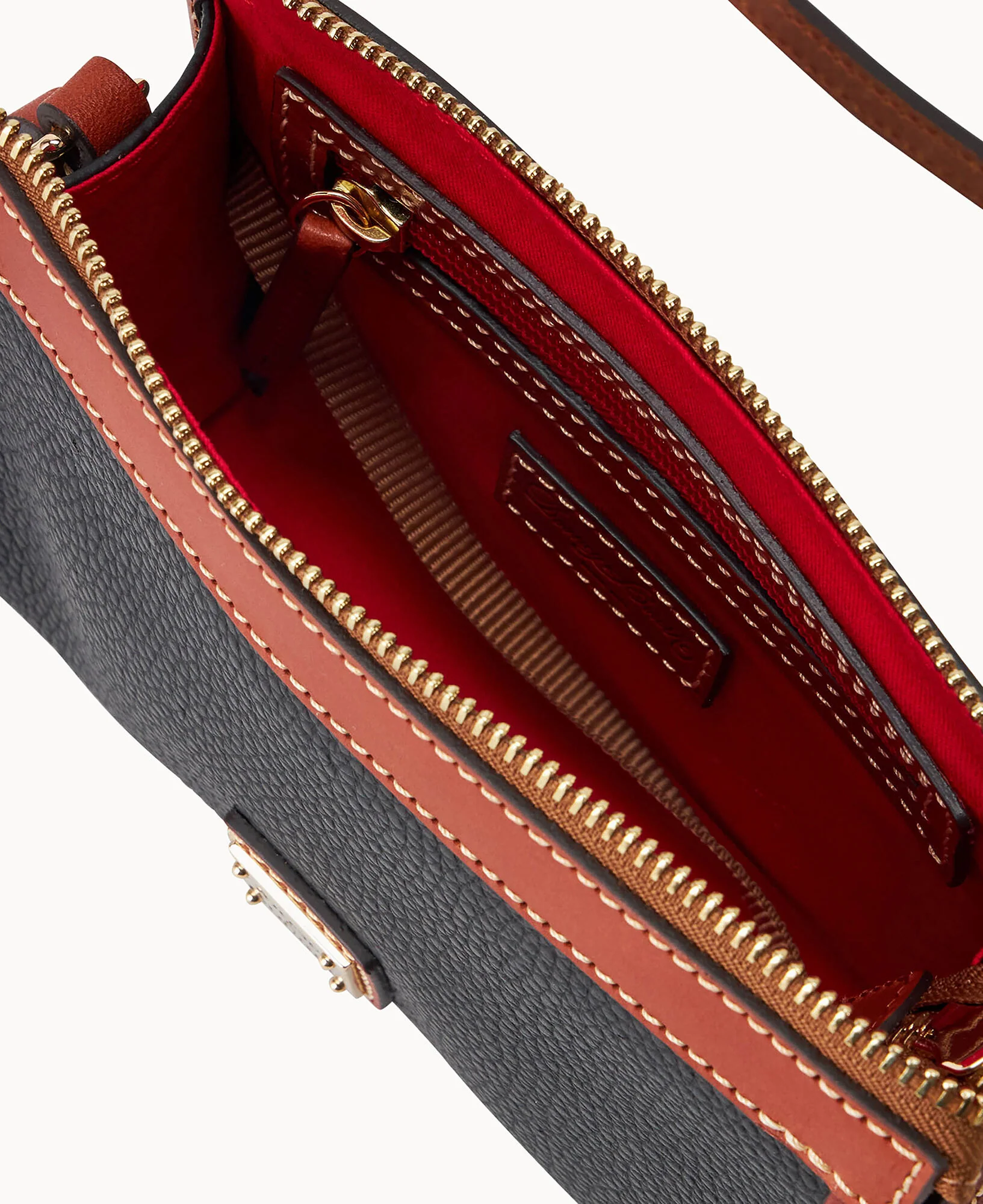 Pebble Grain Small East West Crossbody - Image 33