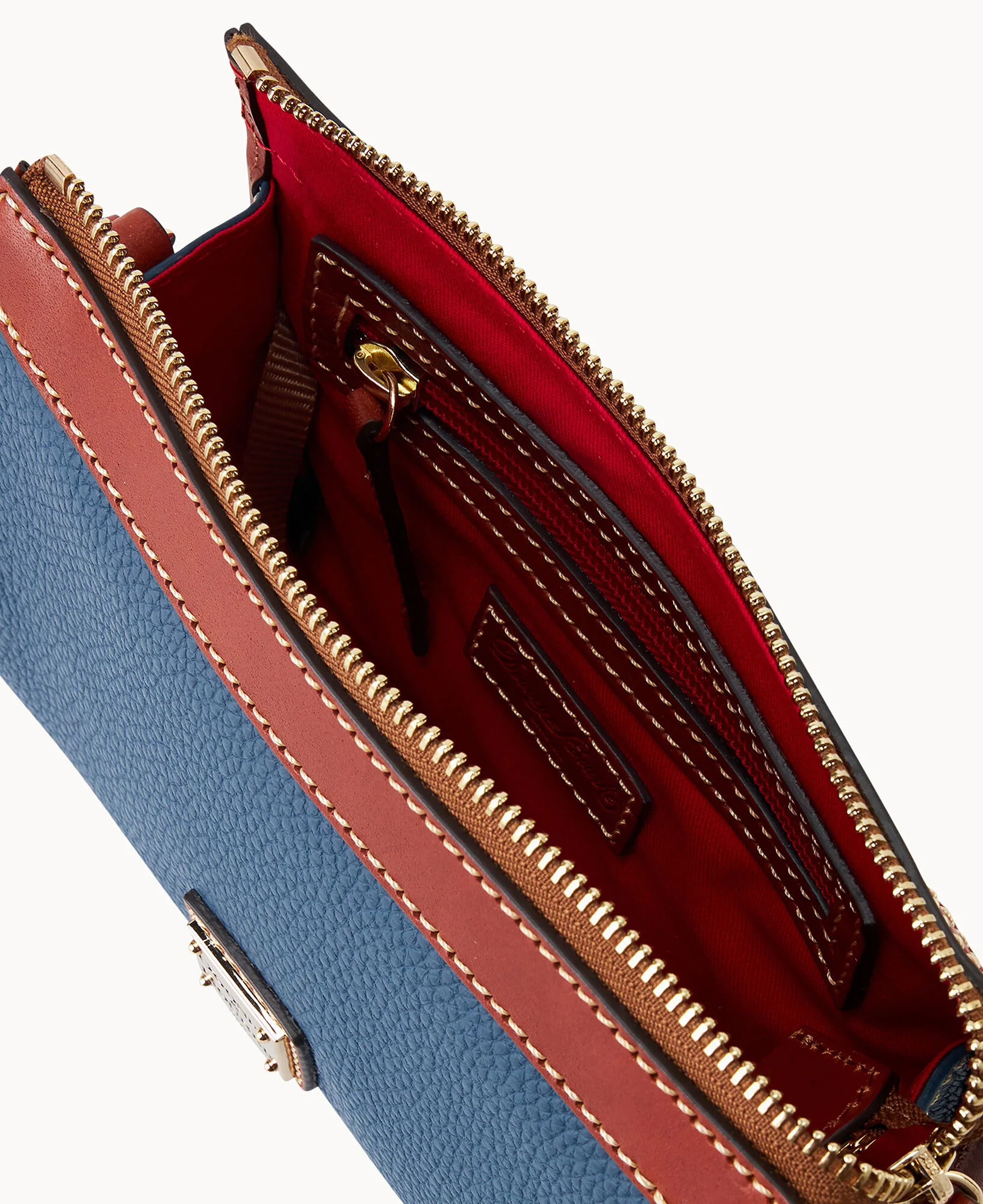 Pebble Grain Small East West Crossbody - Image 45