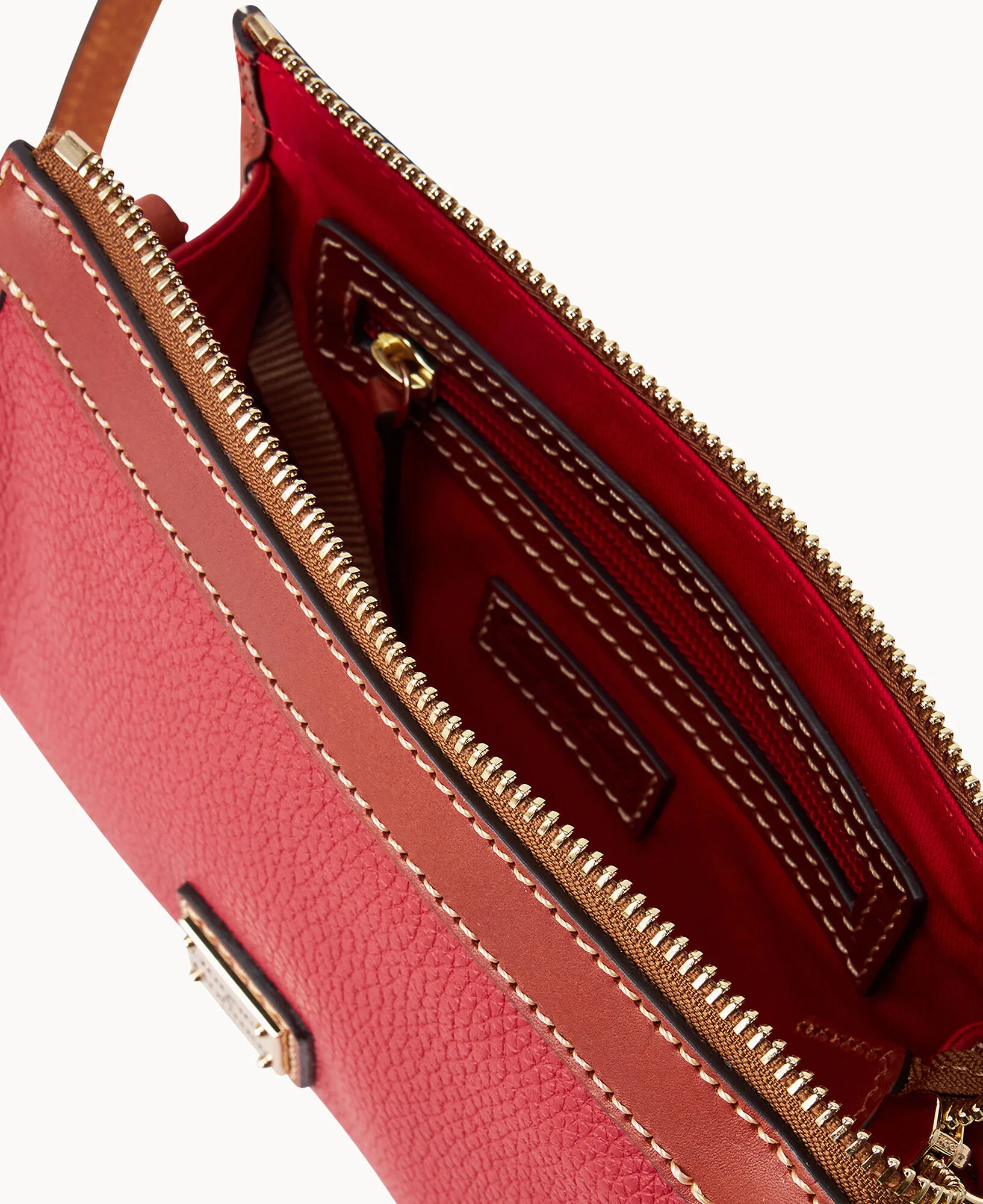 Pebble Grain Small East West Crossbody - Image 52