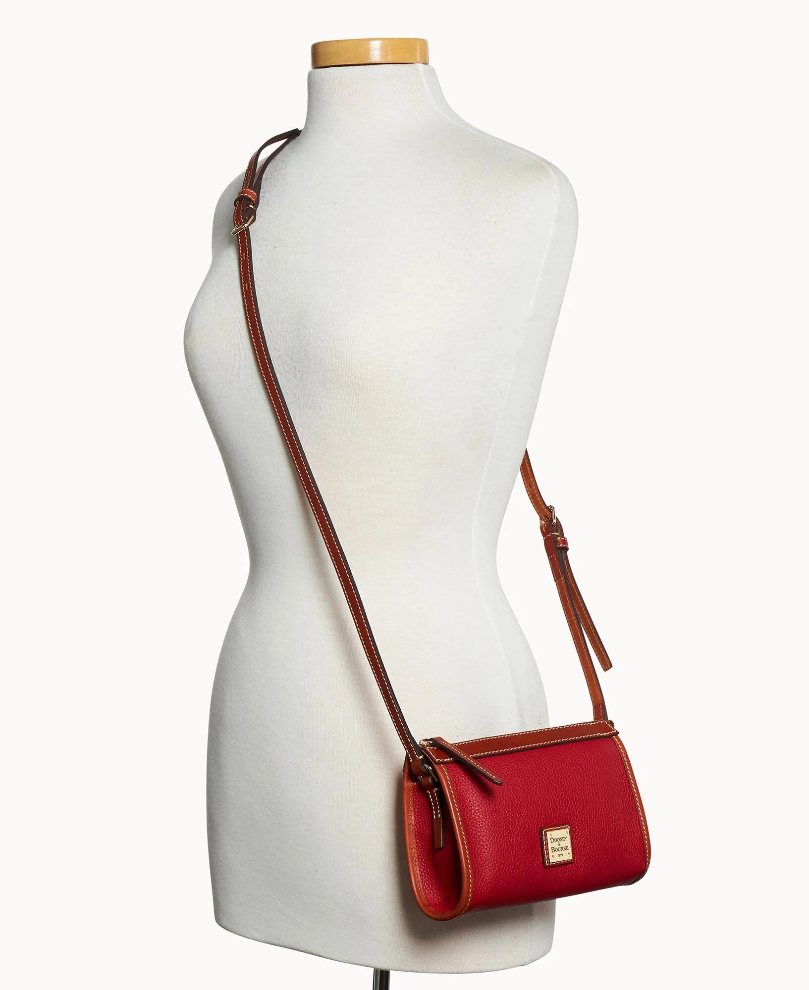 Pebble Grain Small East West Crossbody - Image 53