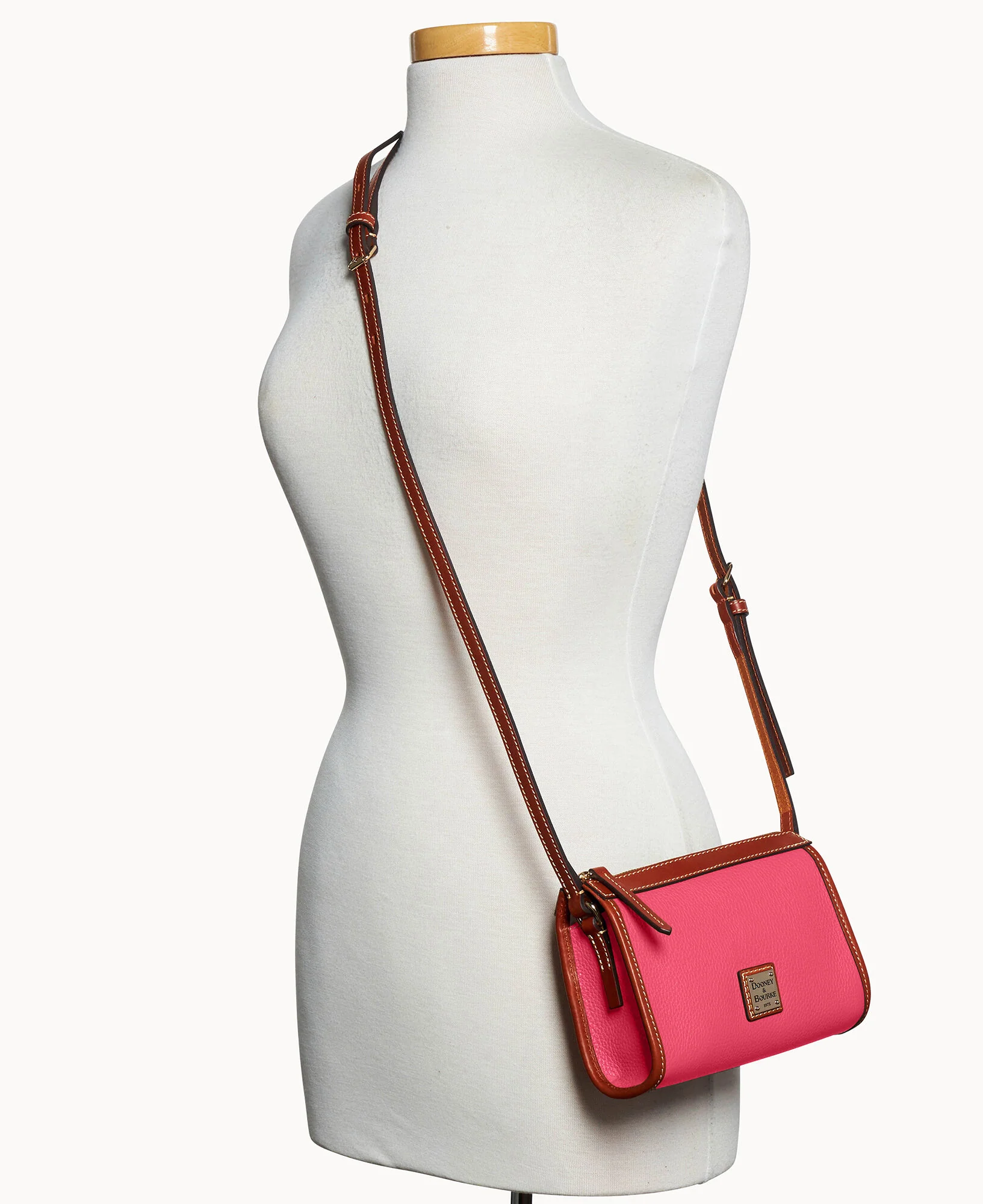 Pebble Grain Small East West Crossbody - Image 8