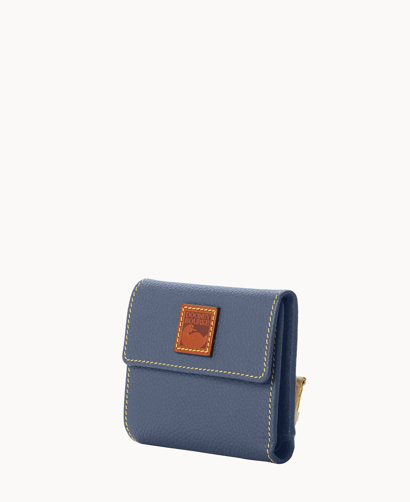 Pebble Grain Small Flap Wallet - Image 30