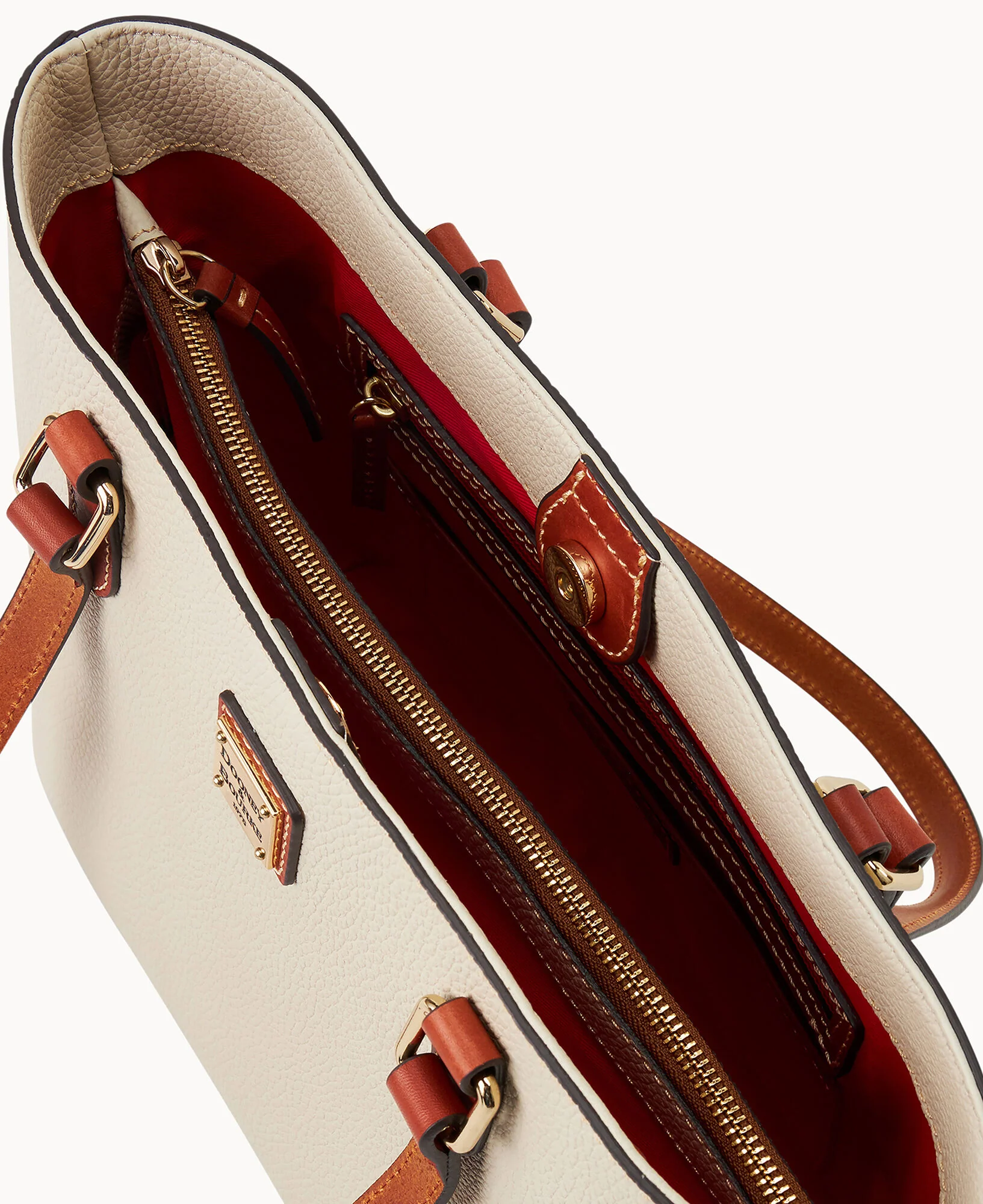 Pebble Grain Small Jessie Tote - Image 13