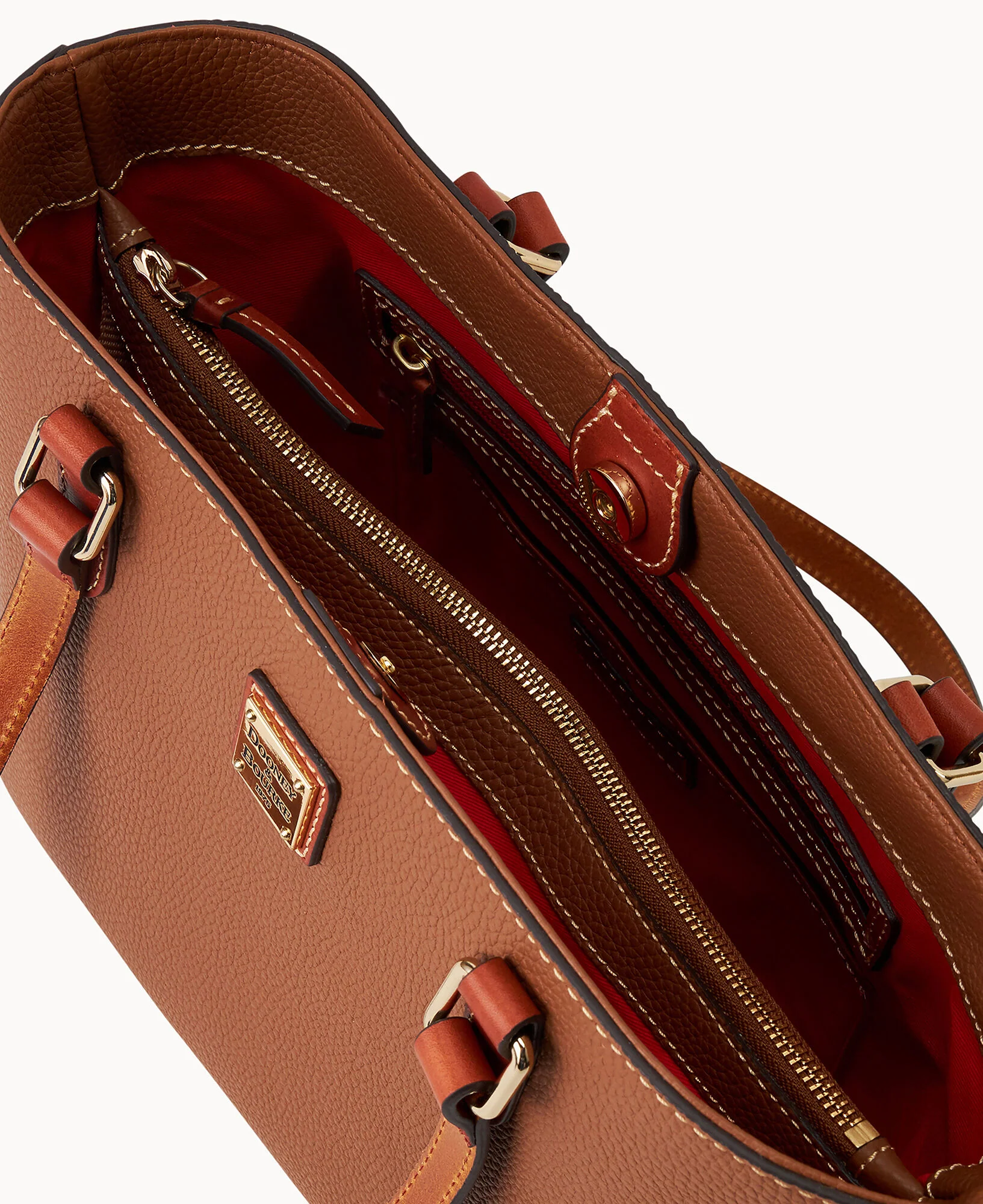 Pebble Grain Small Jessie Tote - Image 18