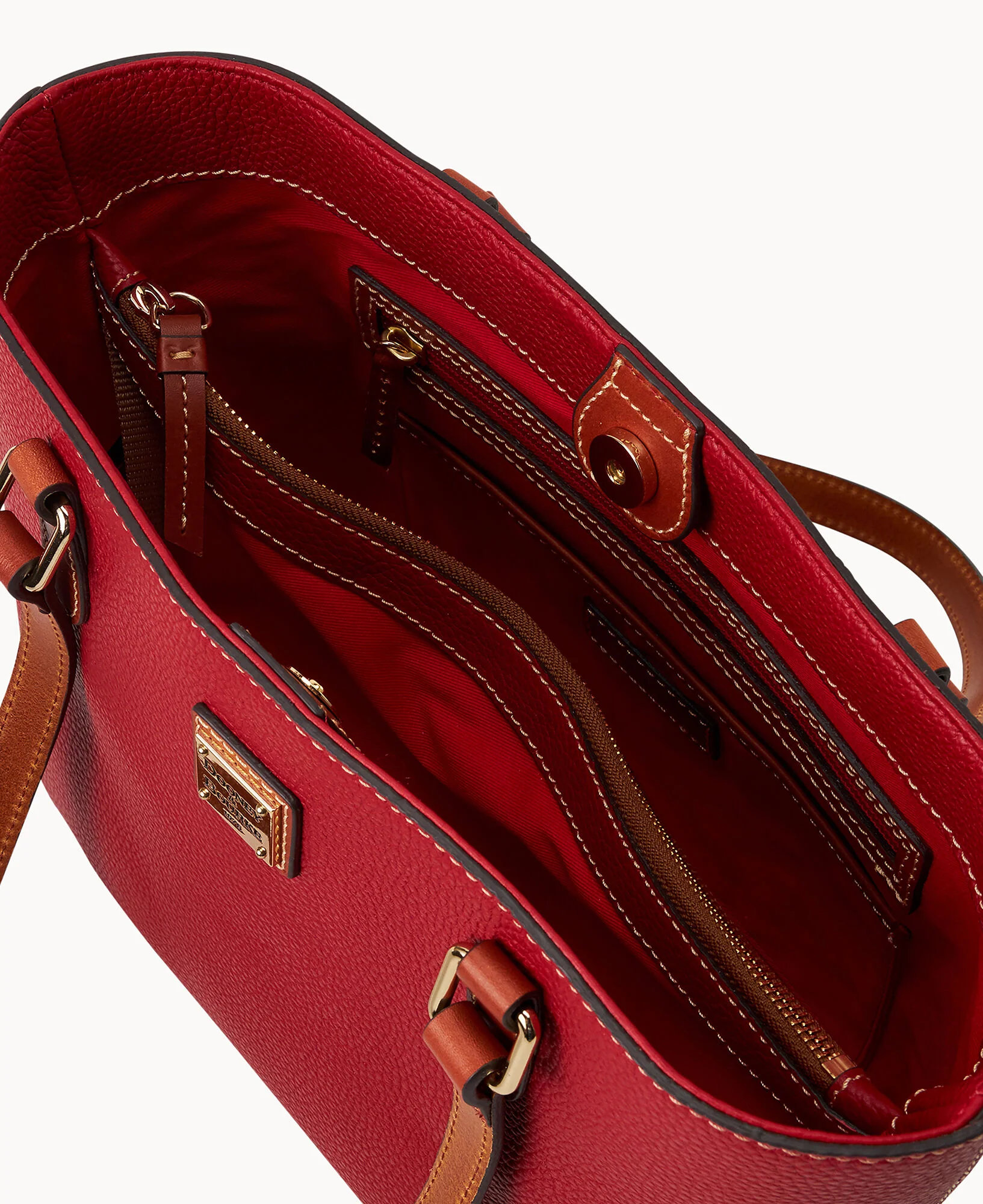 Pebble Grain Small Jessie Tote - Image 23