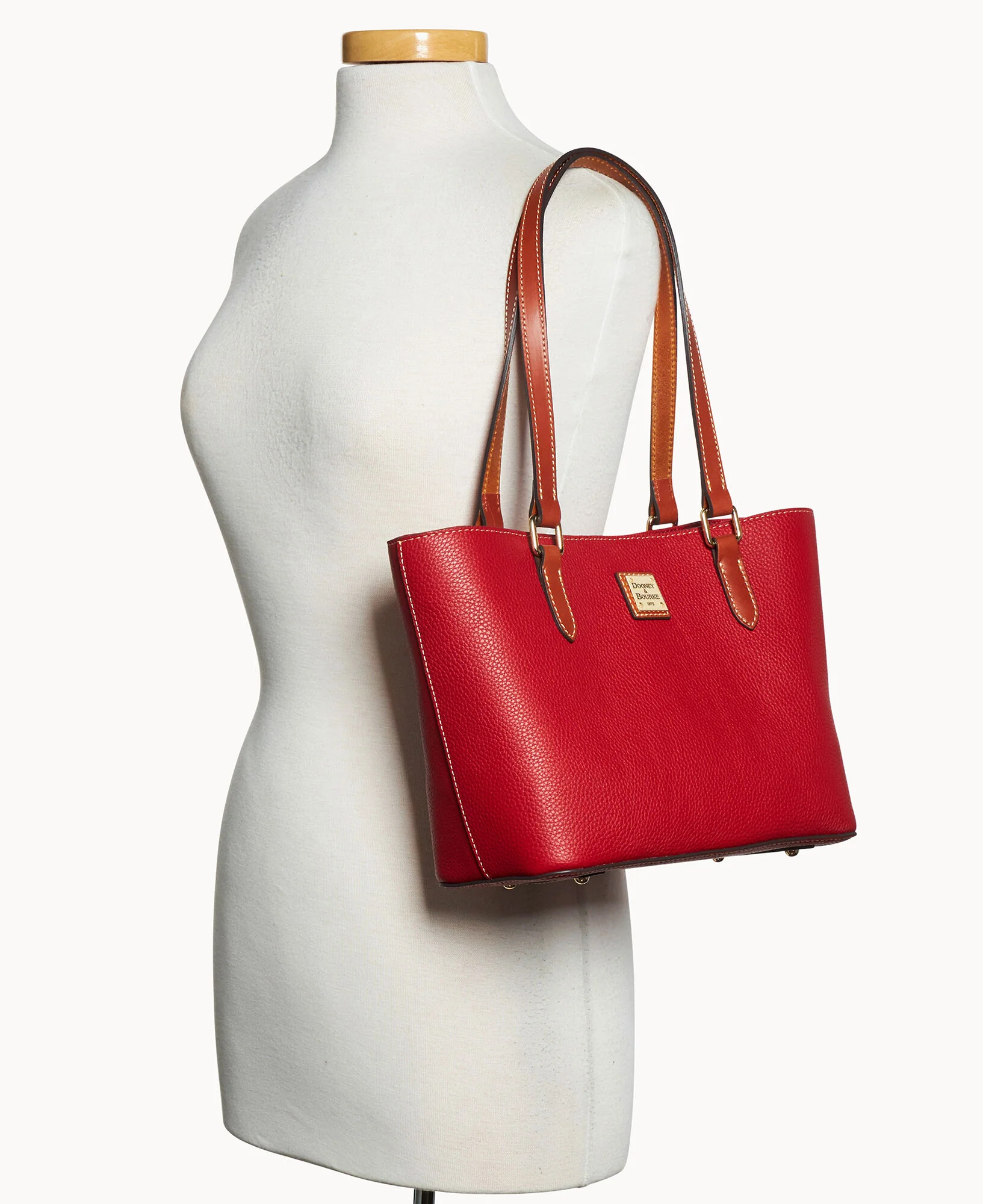 Pebble Grain Small Jessie Tote - Image 25