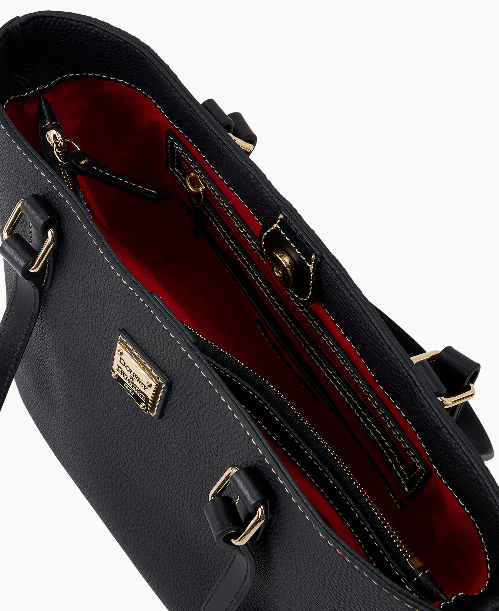 Pebble Grain Small Jessie Tote - Image 3
