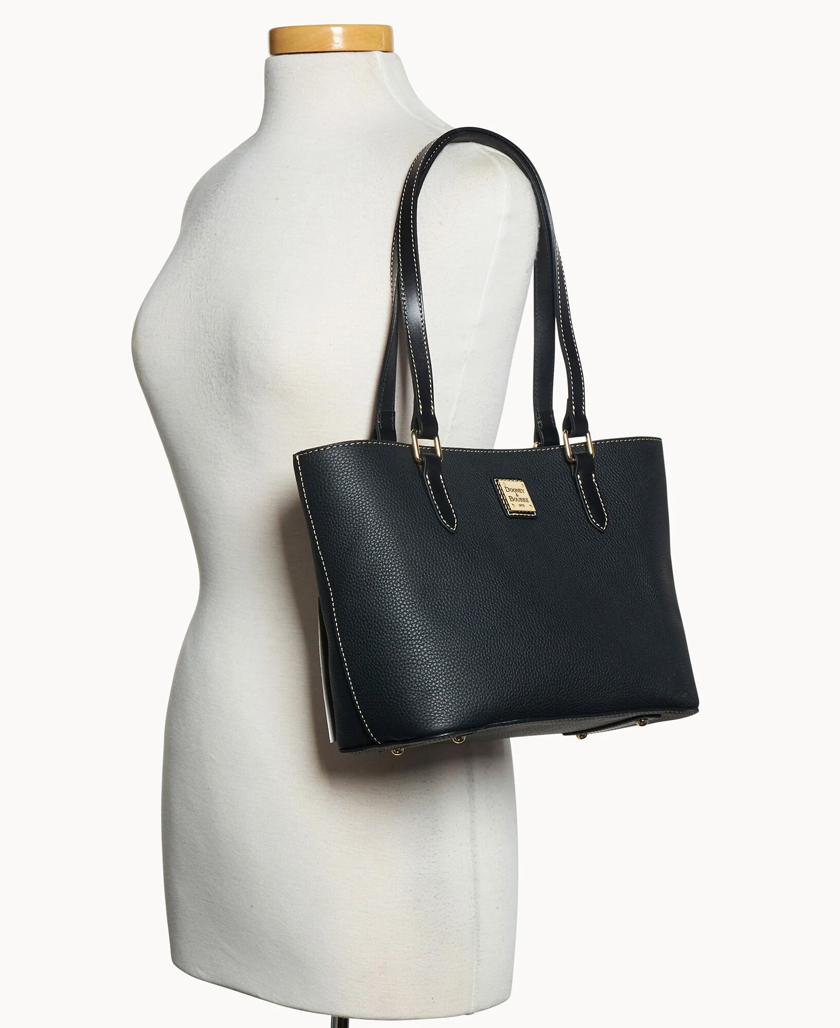 Pebble Grain Small Jessie Tote - Image 5