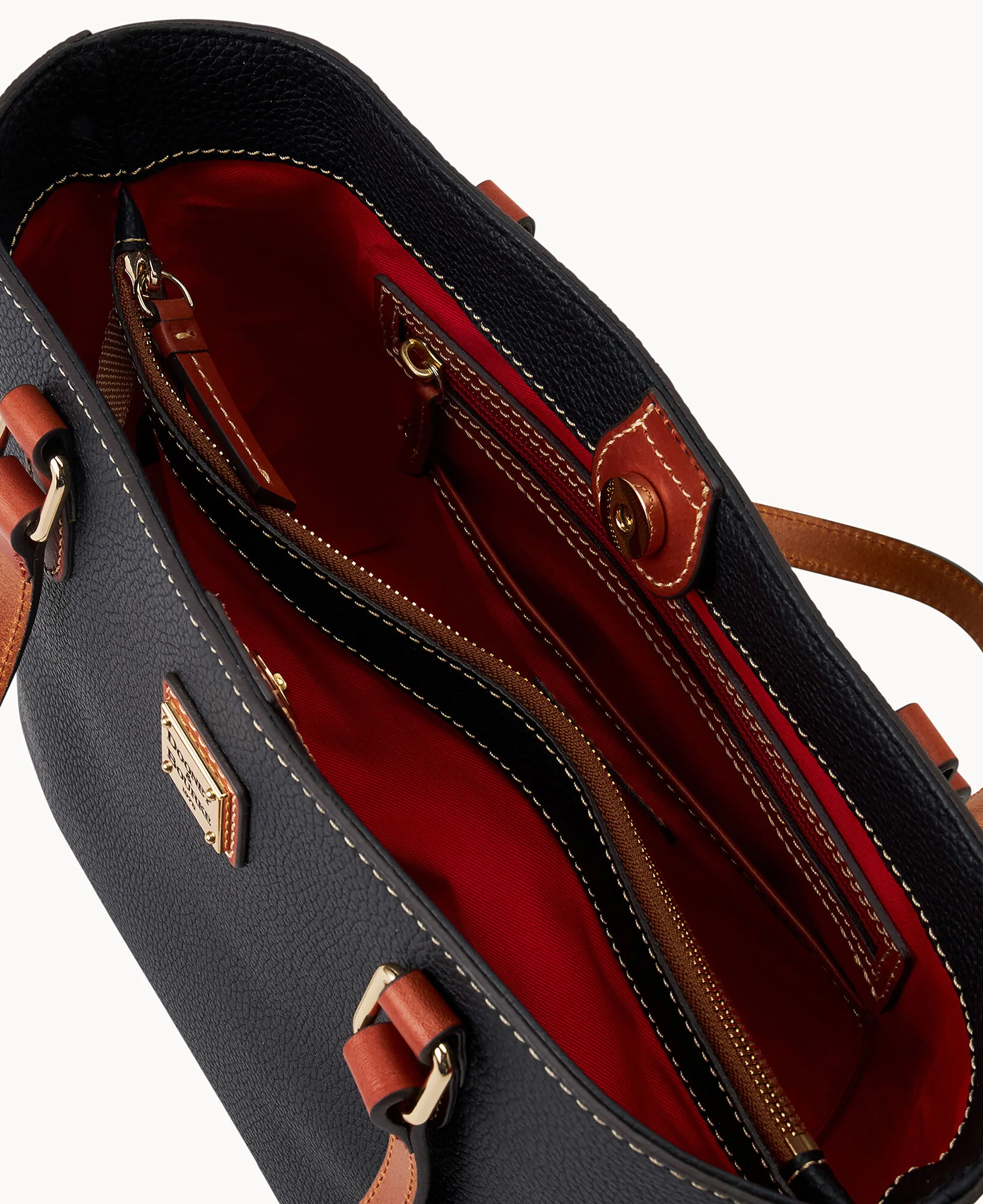 Pebble Grain Small Jessie Tote - Image 8