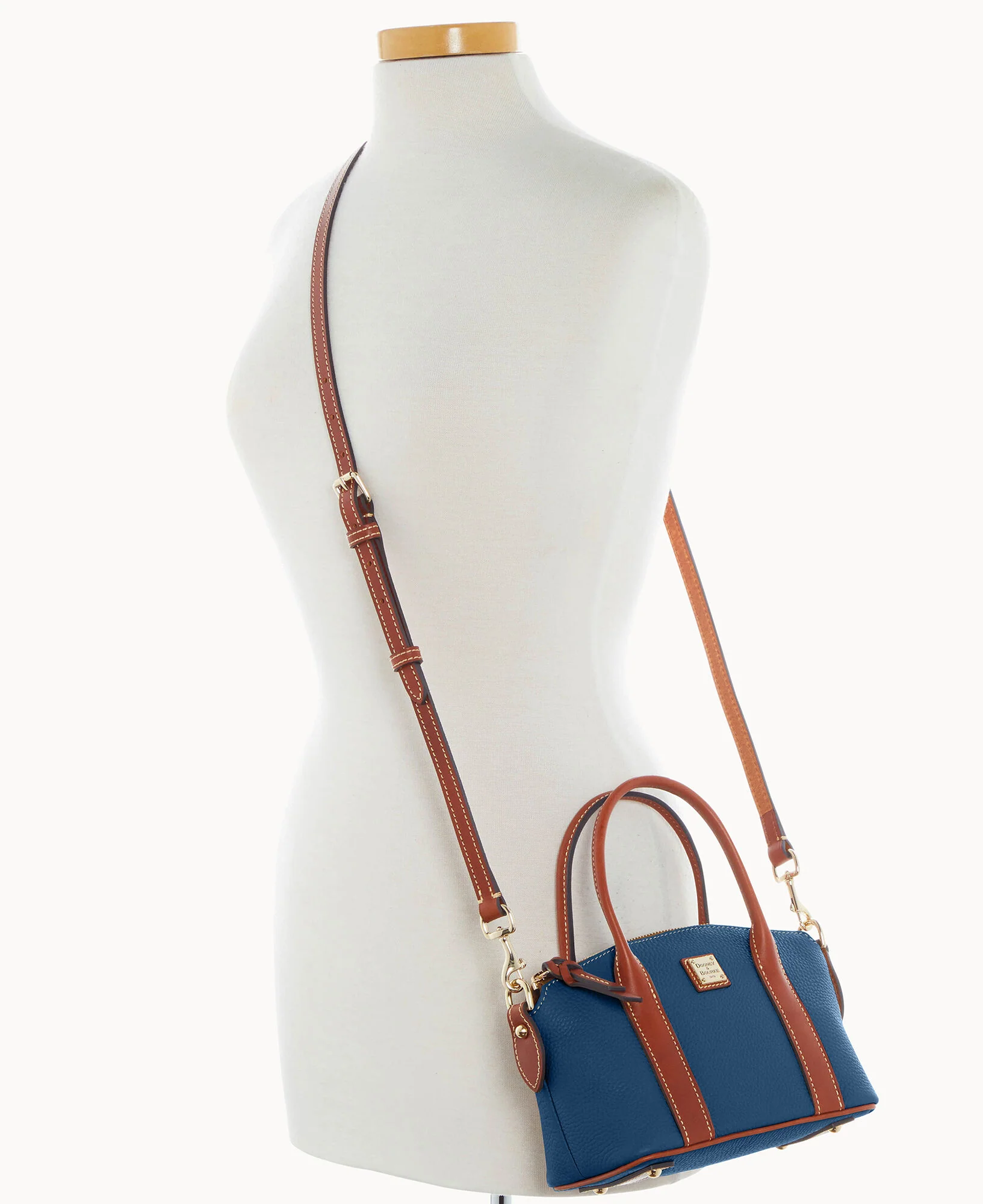 Pebble Grain Small Madeline Satchel - Image 59
