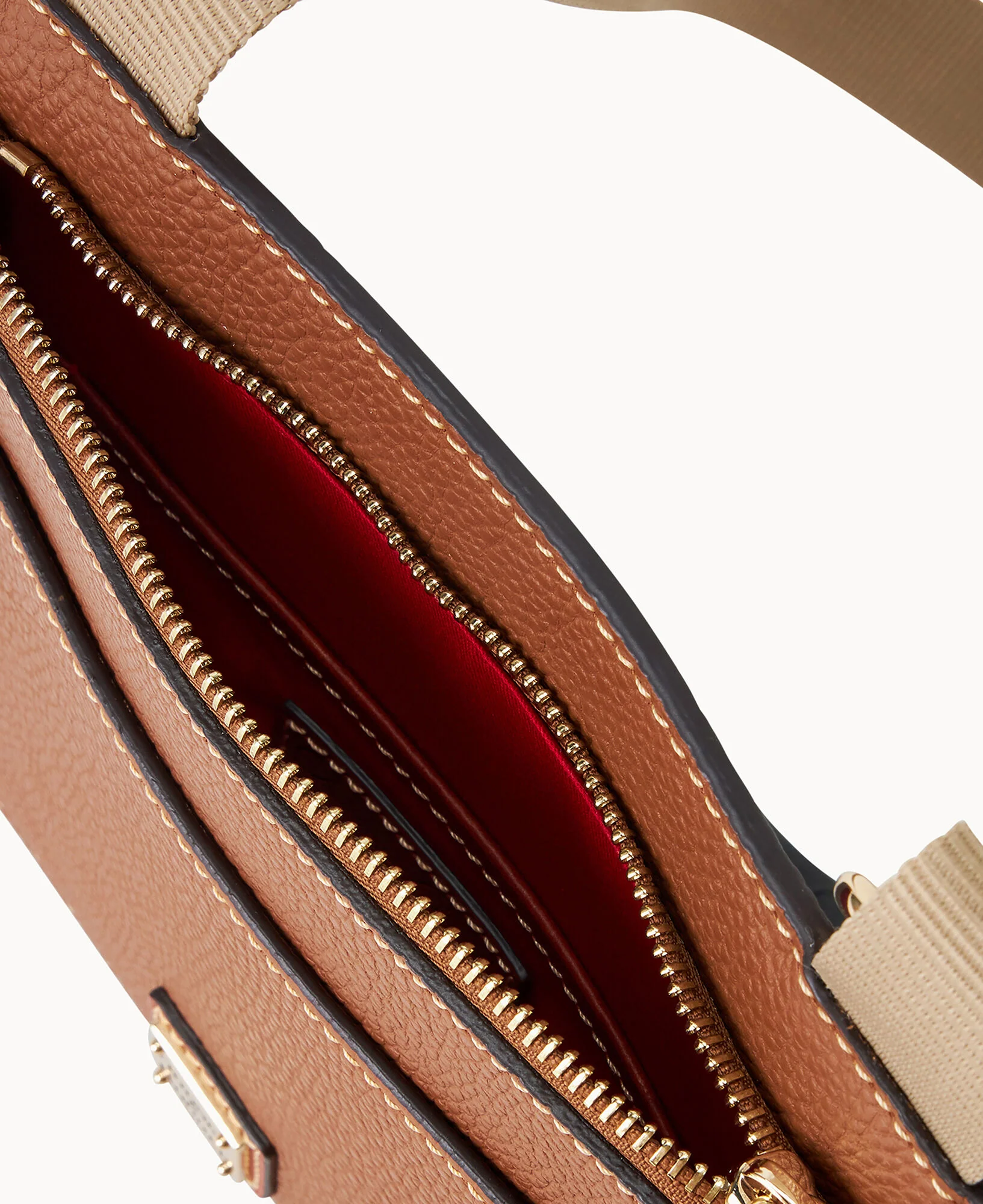 Pebble Grain Small Mallory Crossbody - Image 11