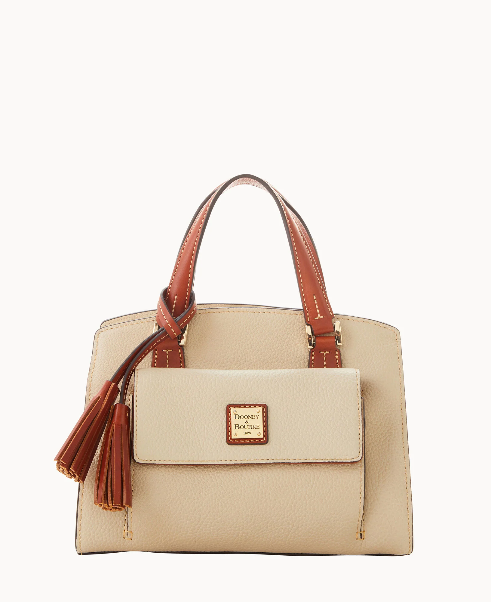 Pebble Grain Small Satchel