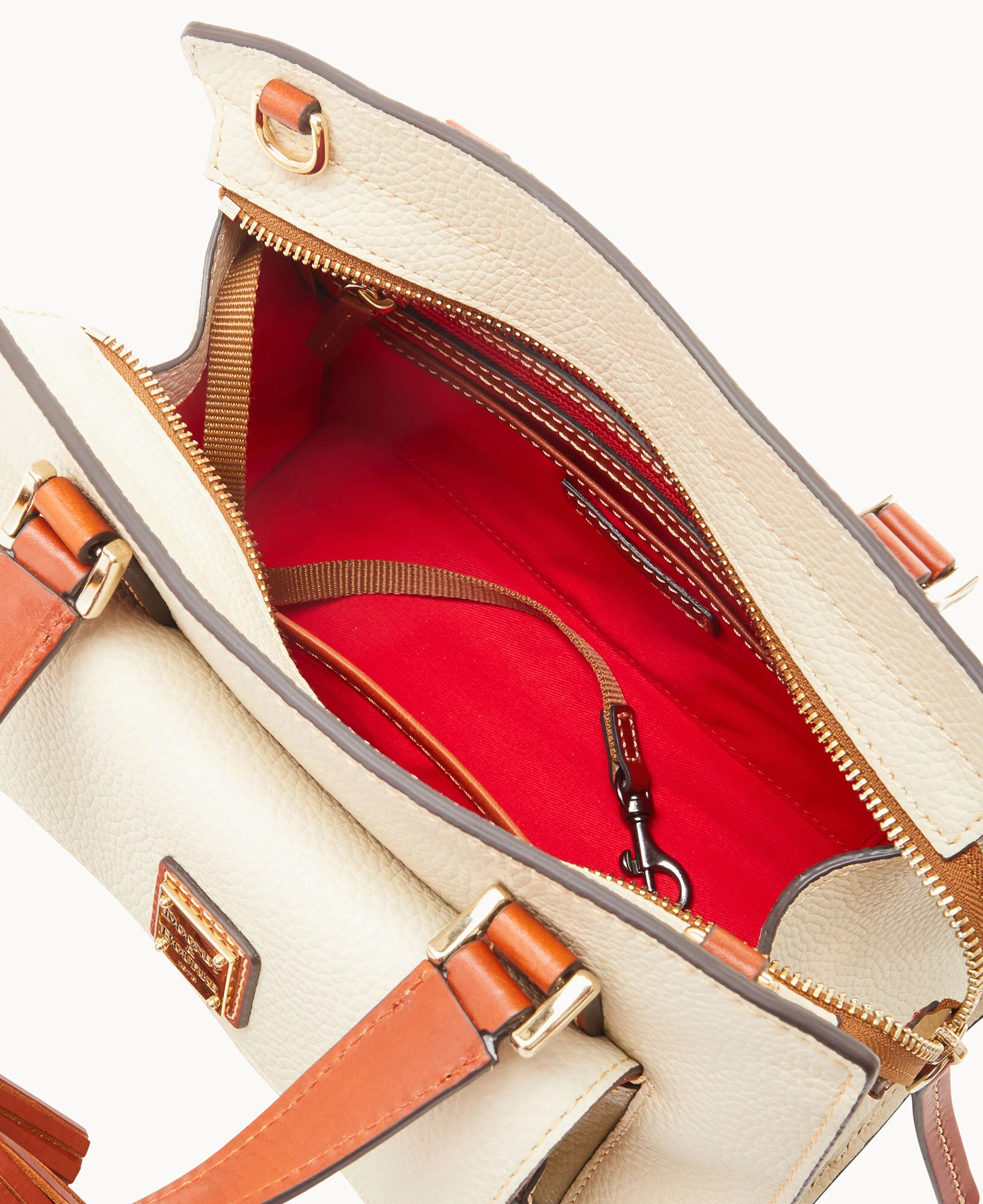 Pebble Grain Small Satchel - Image 3