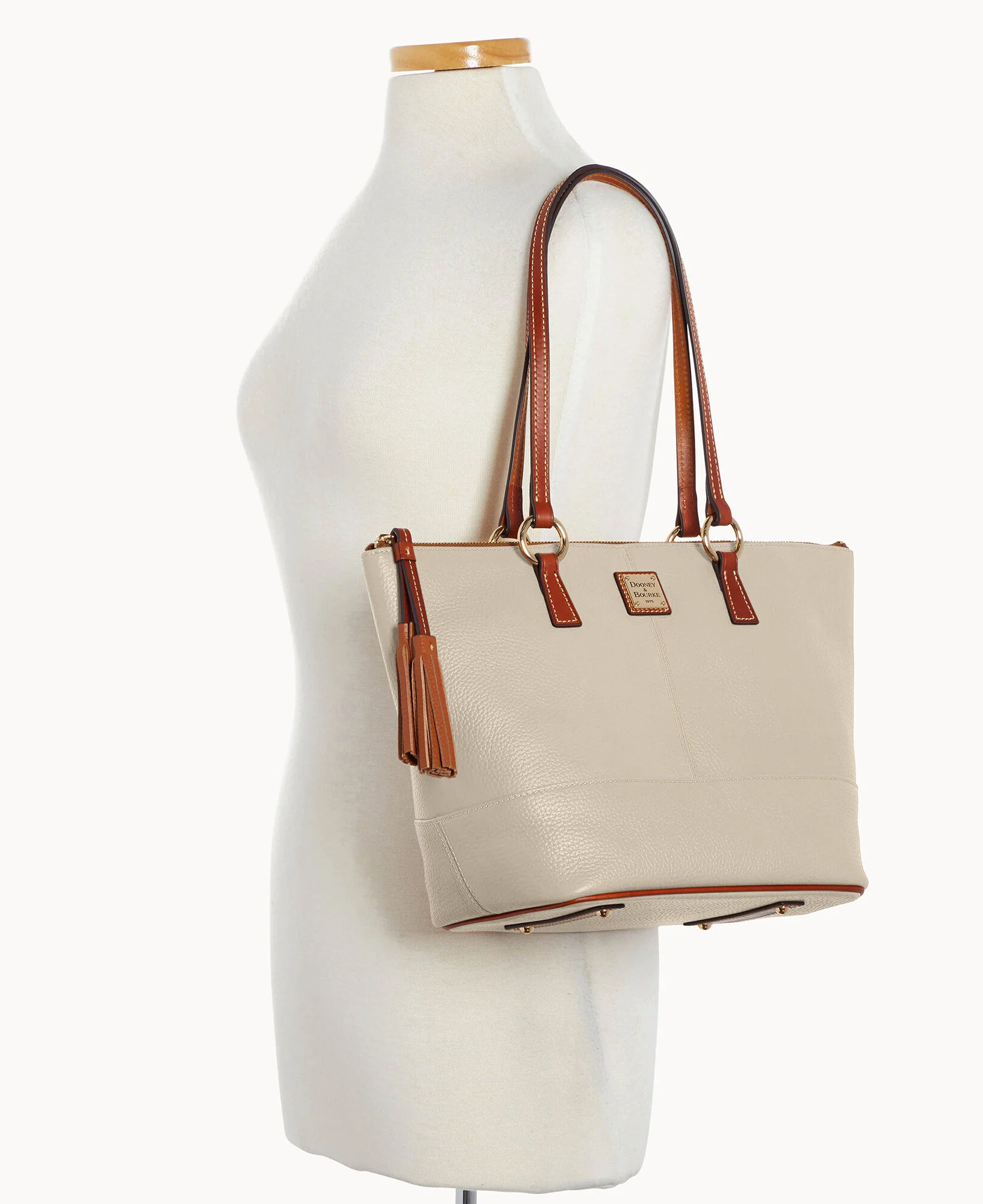 Pebble Grain Small Tobi Tote - Image 4