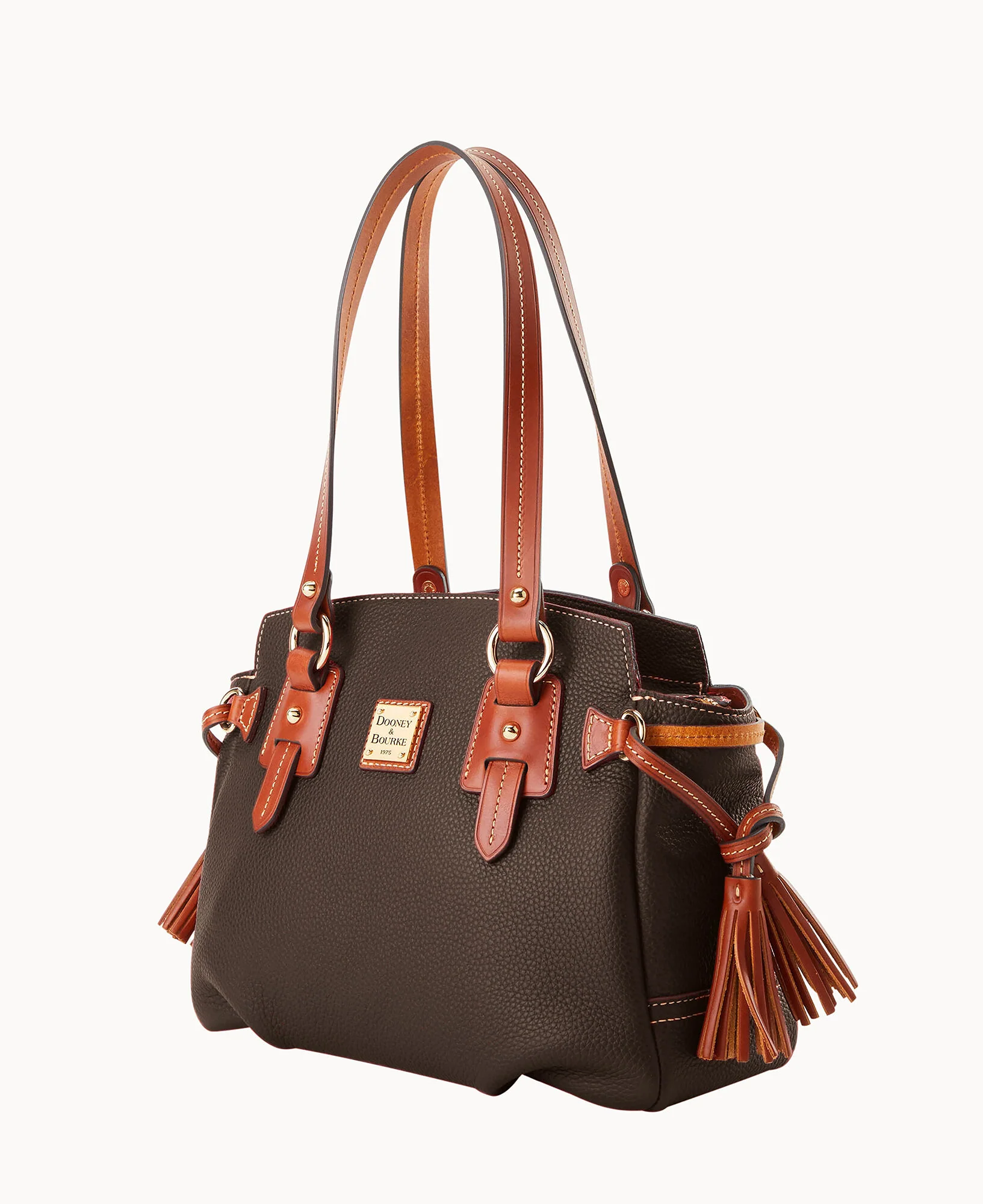 Pebble Grain Small Winged Shopper - Image 17