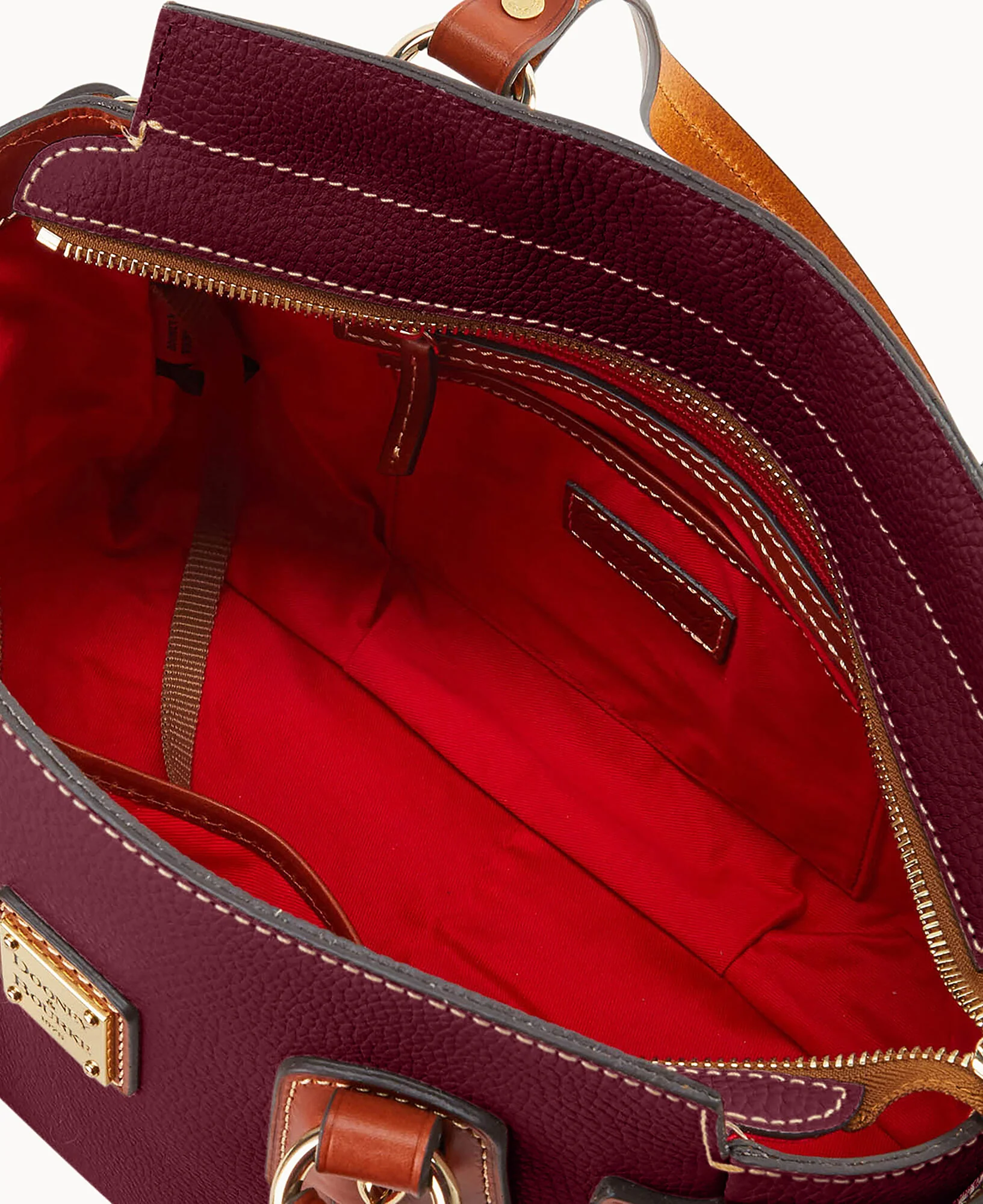 Pebble Grain Small Winged Shopper - Image 3