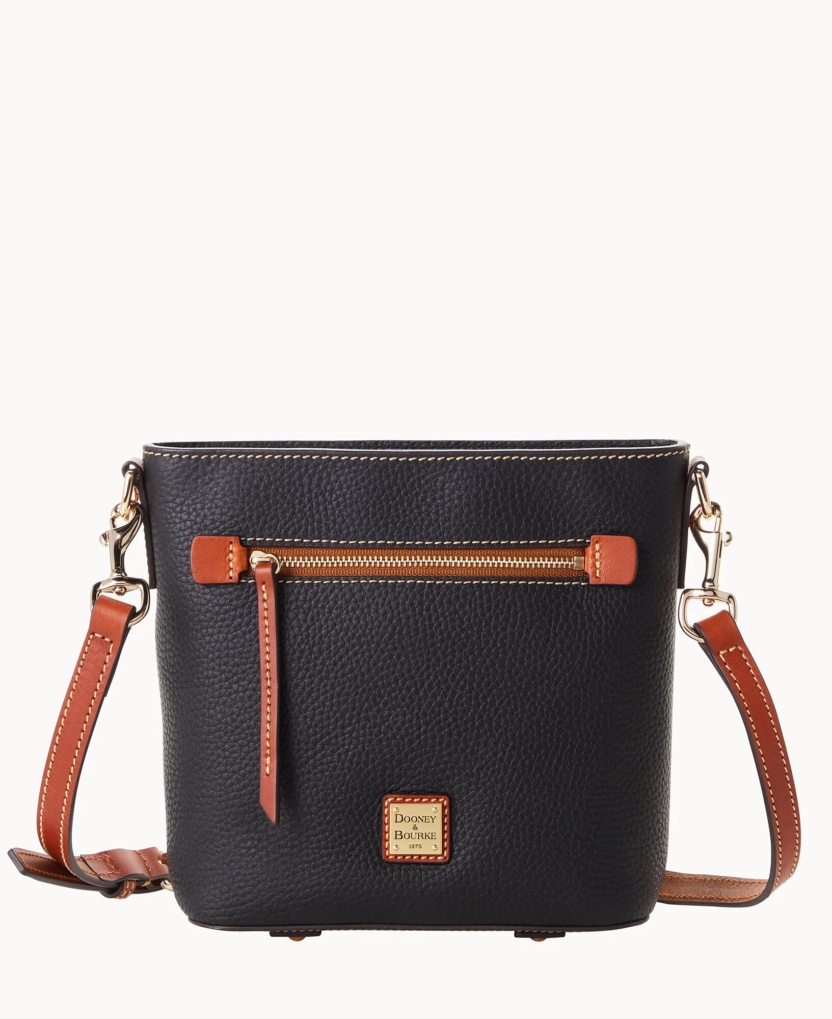 Pebble Grain Small Zip Crossbody - Image 37