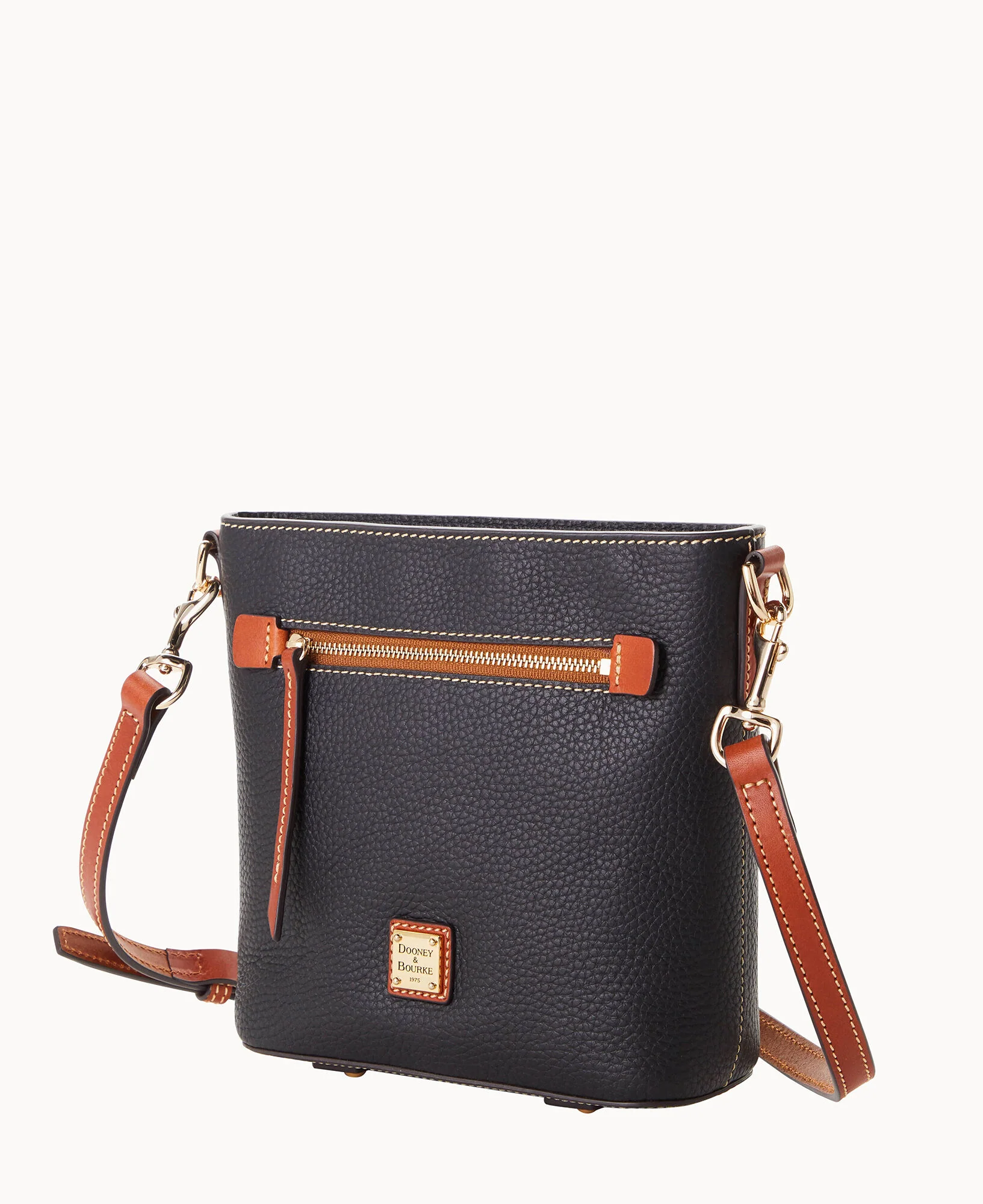 Pebble Grain Small Zip Crossbody - Image 38