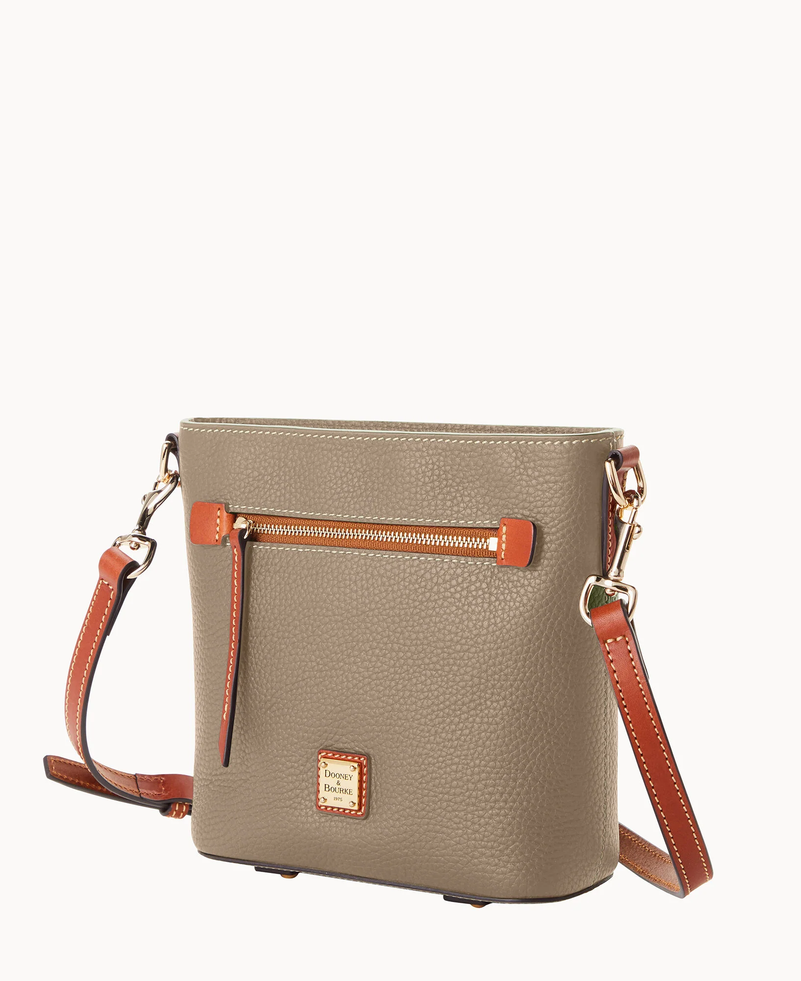 Pebble Grain Small Zip Crossbody - Image 51