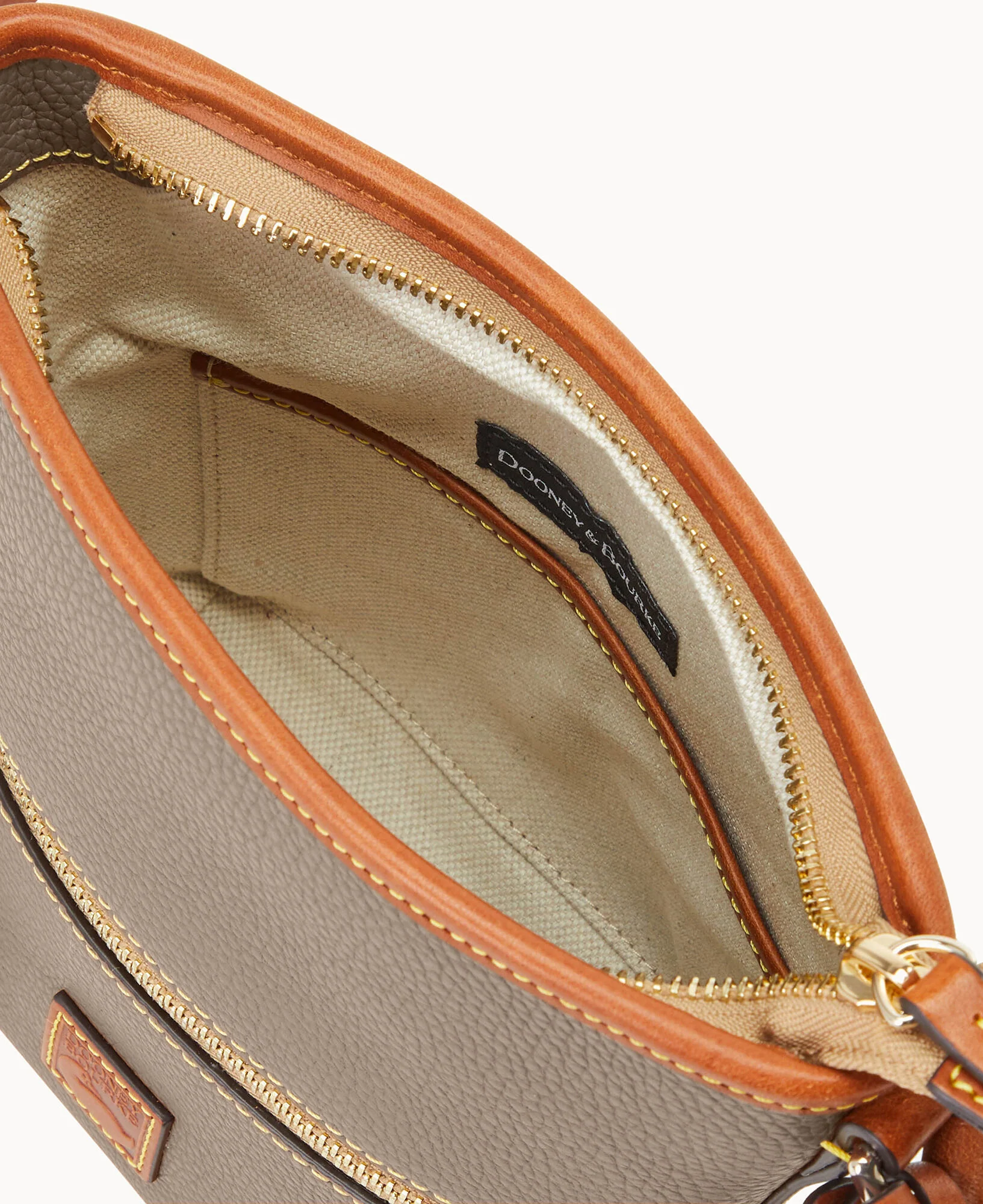 Pebble Grain Small Zip Sac - Image 10