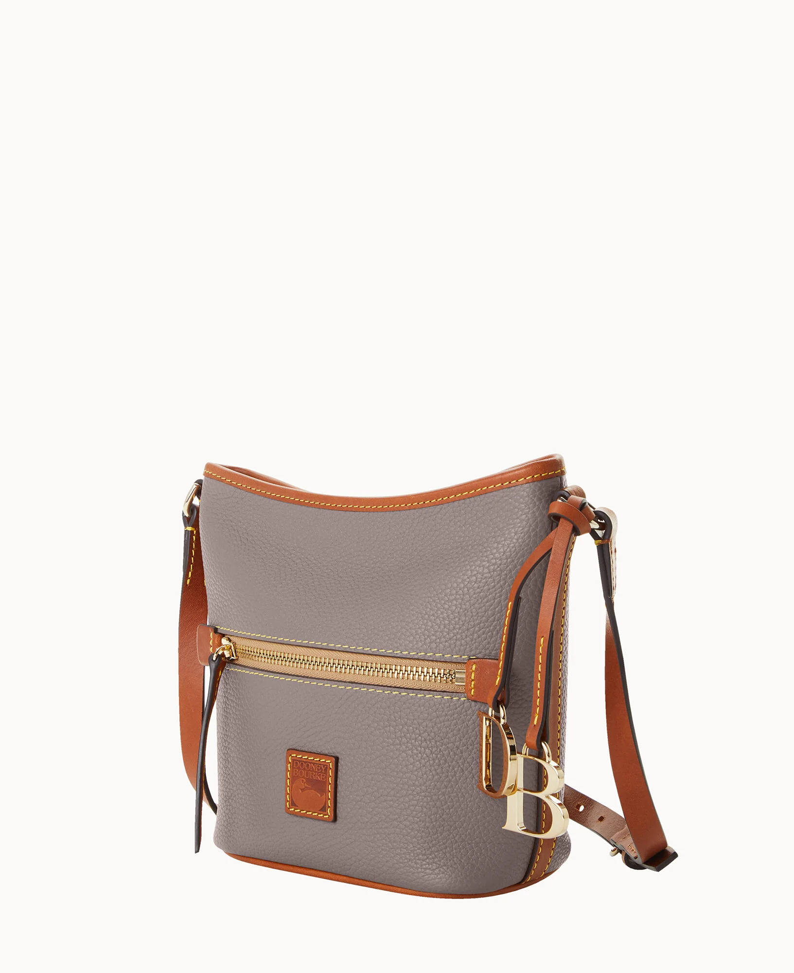 Pebble Grain Small Zip Sac - Image 2
