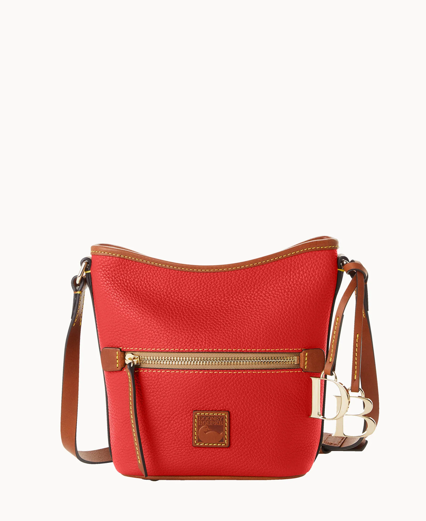 Pebble Grain Small Zip Sac - Image 5