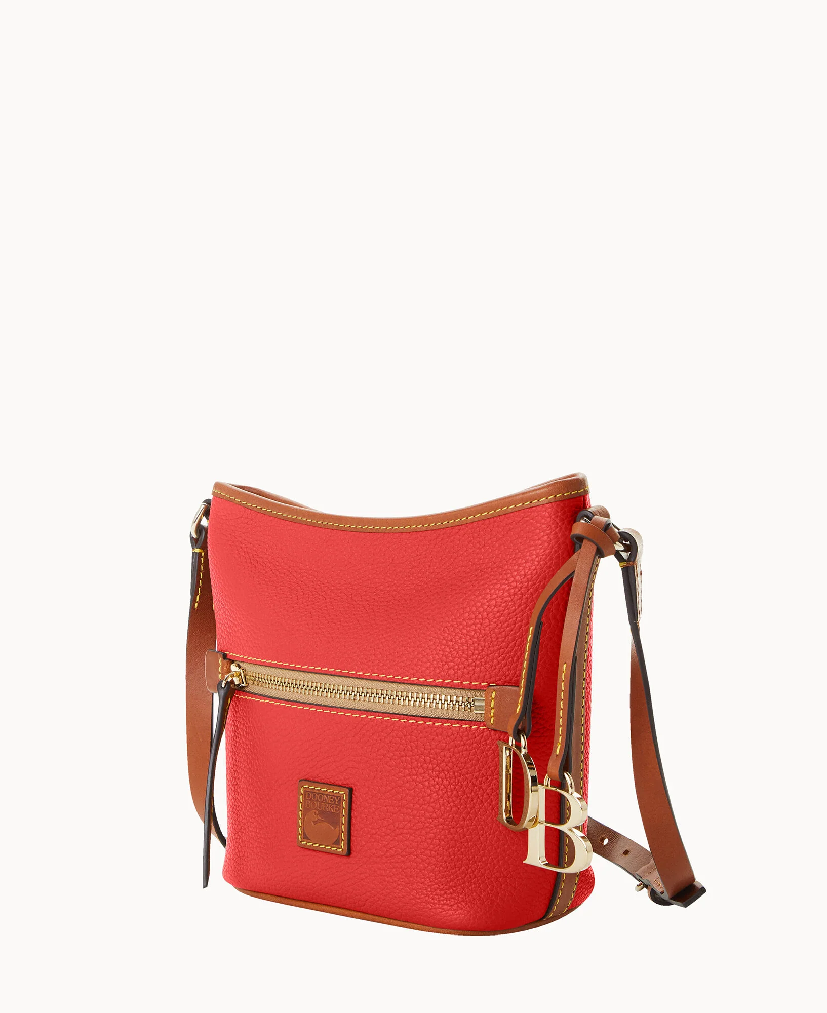Pebble Grain Small Zip Sac - Image 6