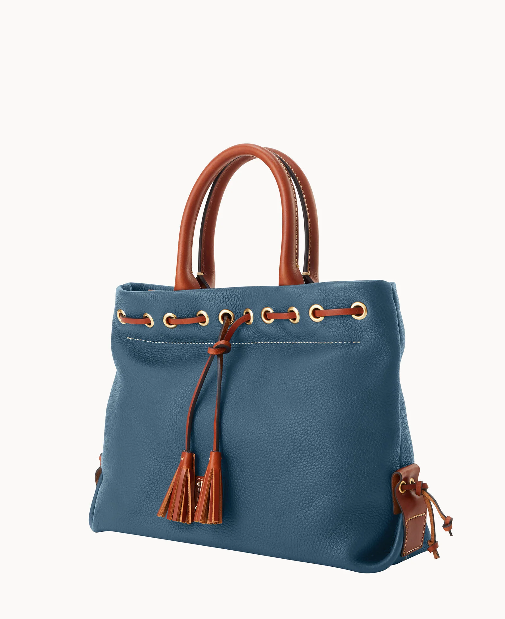 Pebble Grain Tassel Tote - Image 2