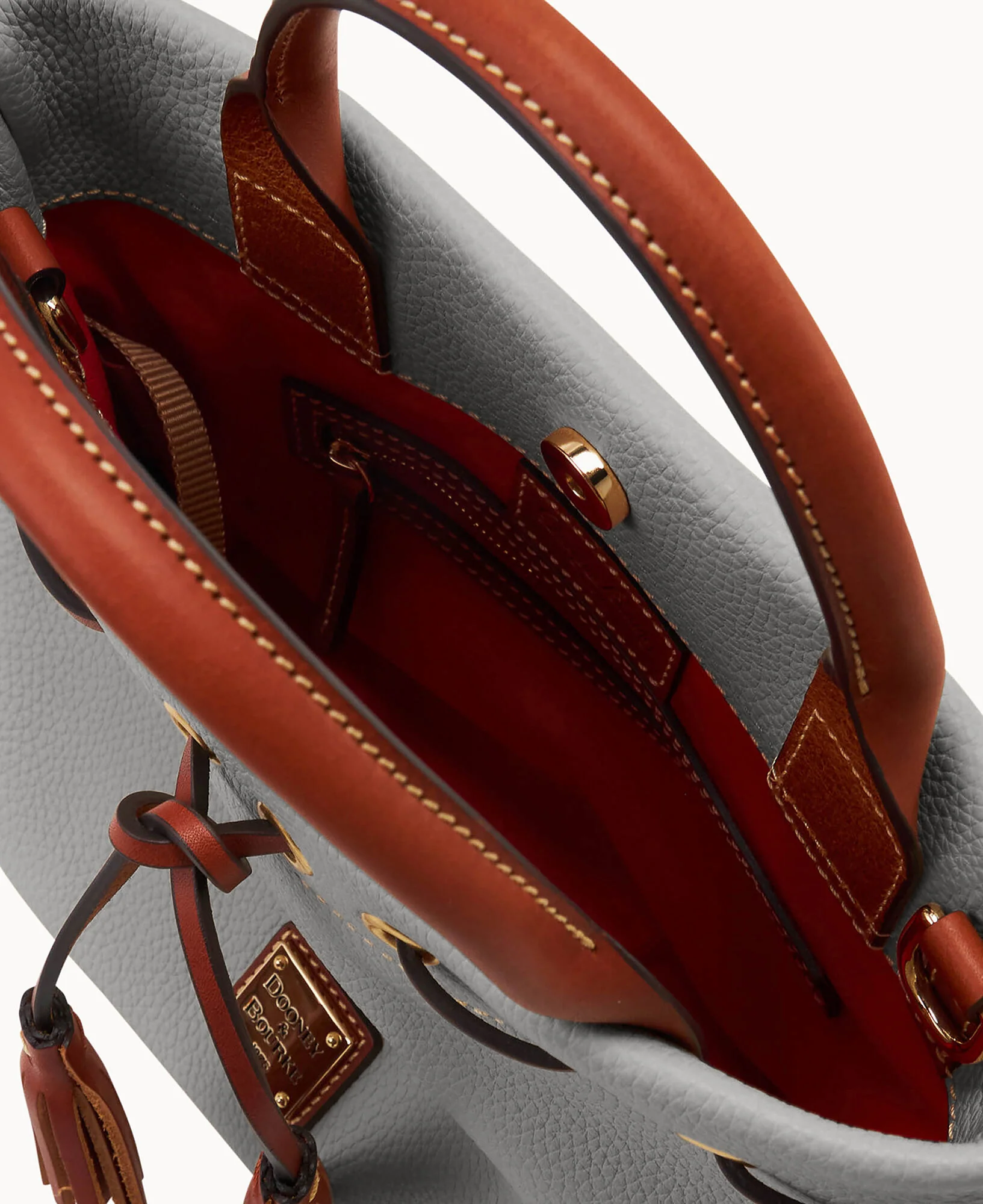 Pebble Grain Tassel Tote - Image 40