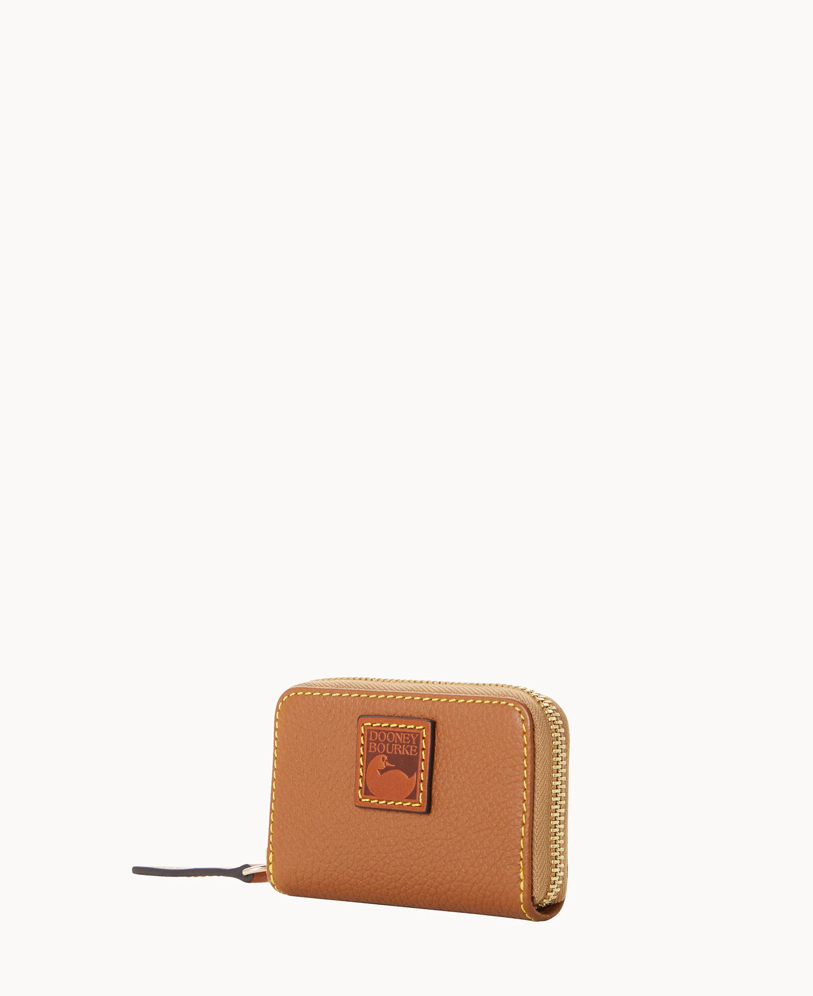 Pebble Grain Zip Around Credit Card Case - Image 16
