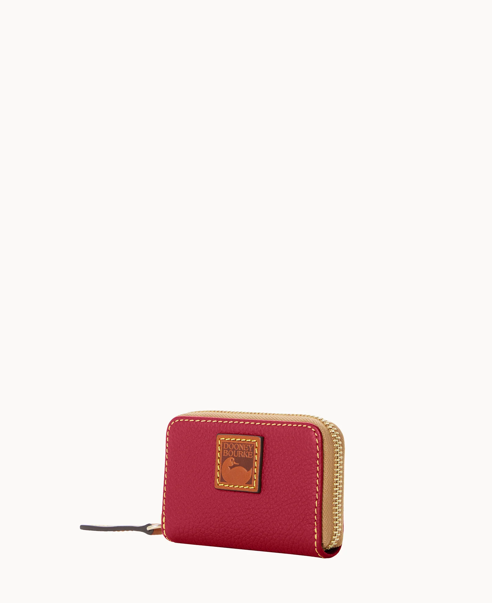 Pebble Grain Zip Around Credit Card Case - Image 28