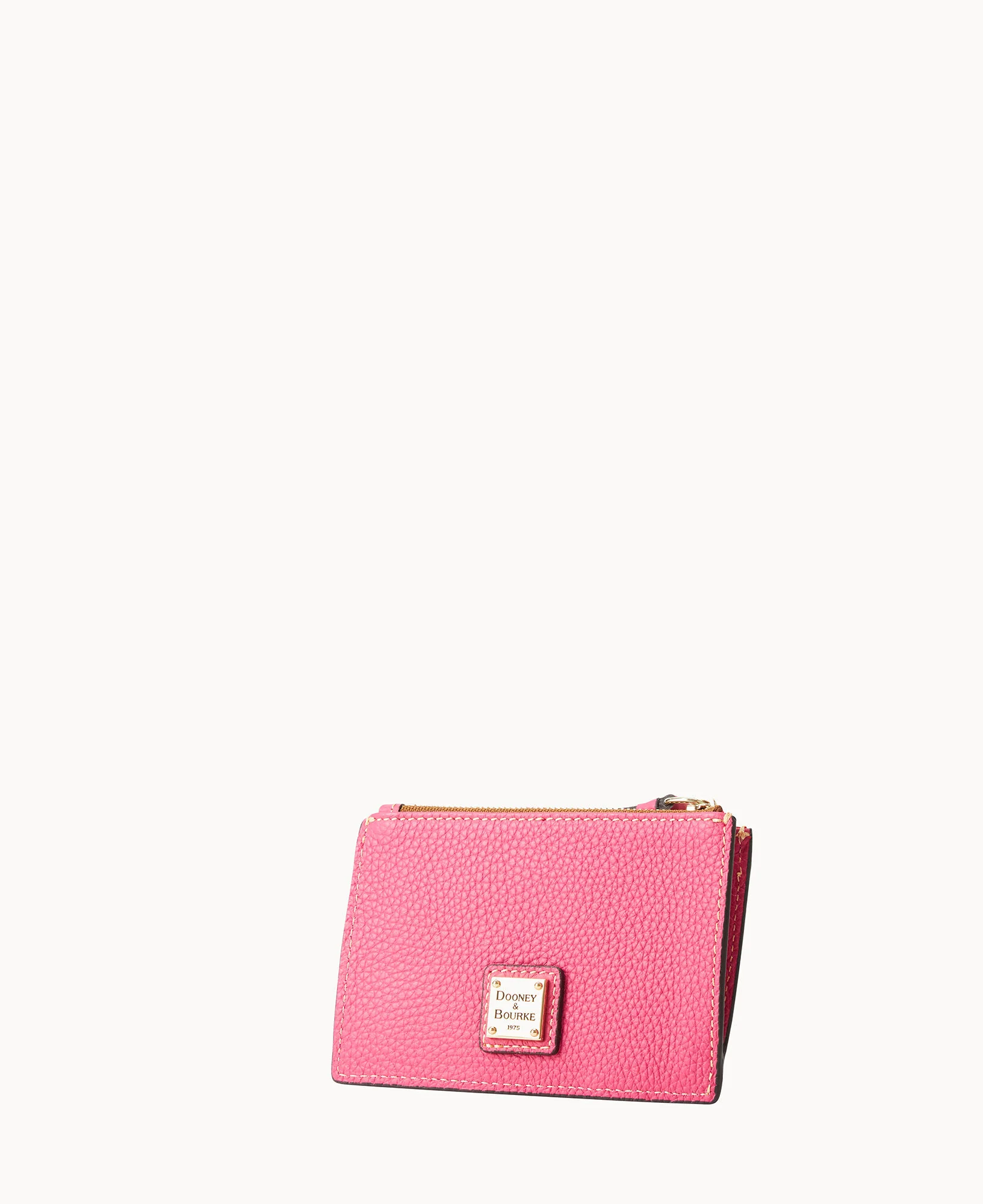 Pebble Grain Zip Credit Card Case - Image 2