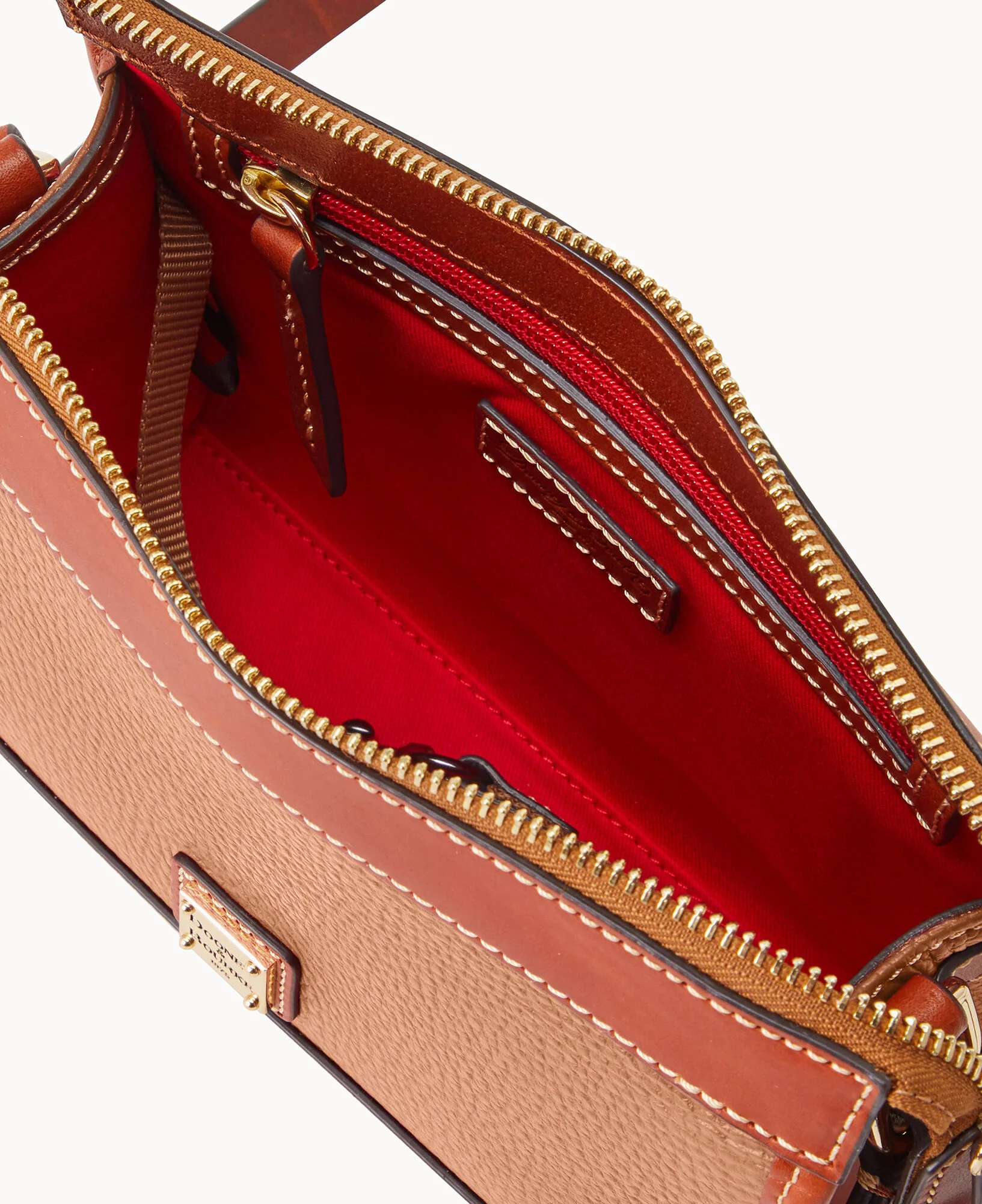 Pebble Grain Zip Crossbody - Image 17