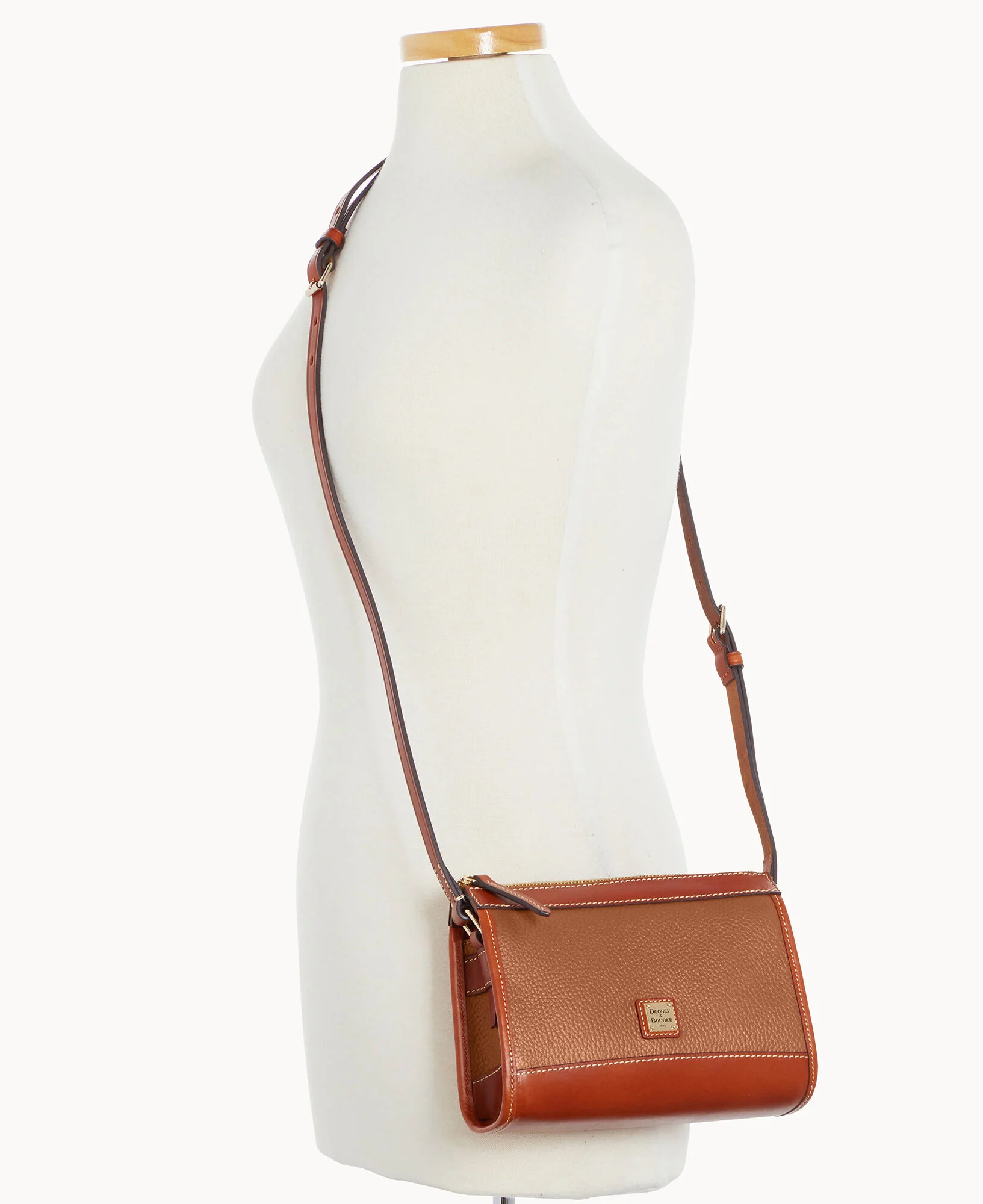 Pebble Grain Zip Crossbody - Image 18