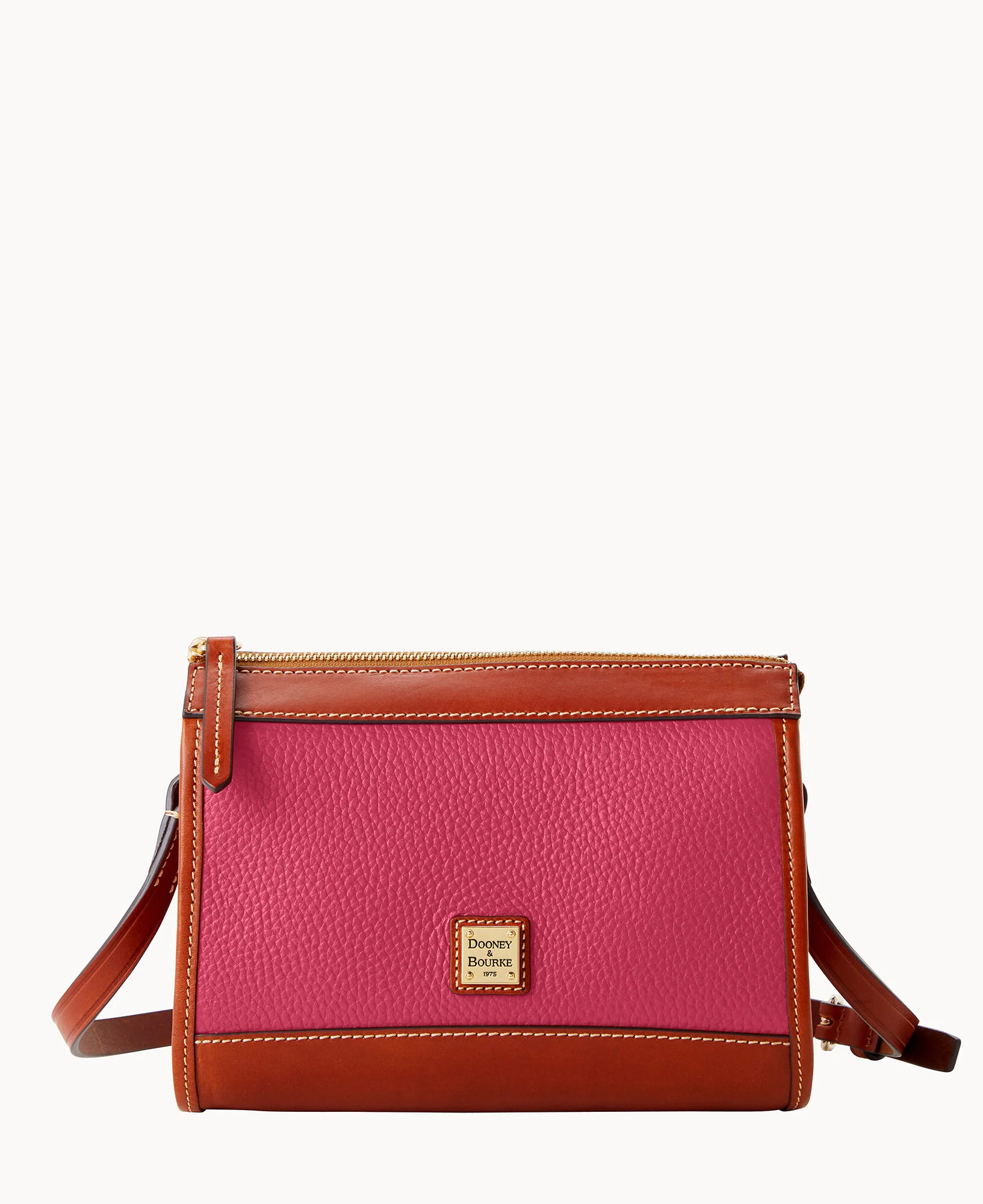 Pebble Grain Zip Crossbody - Image 19
