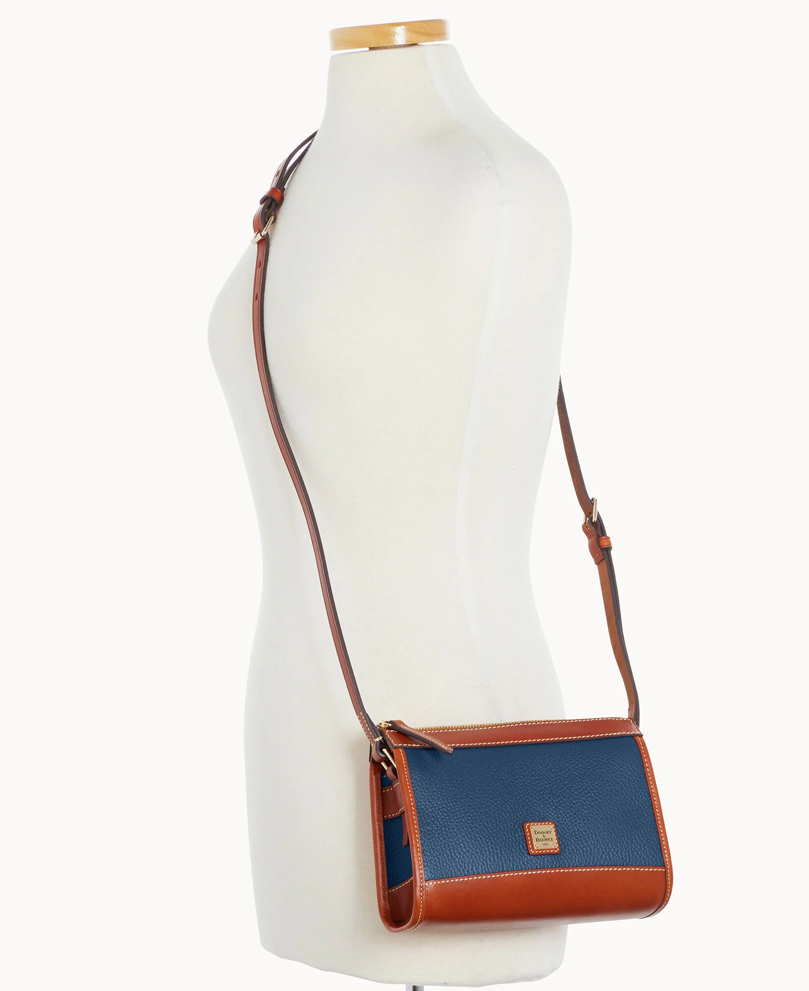 Pebble Grain Zip Crossbody - Image 25