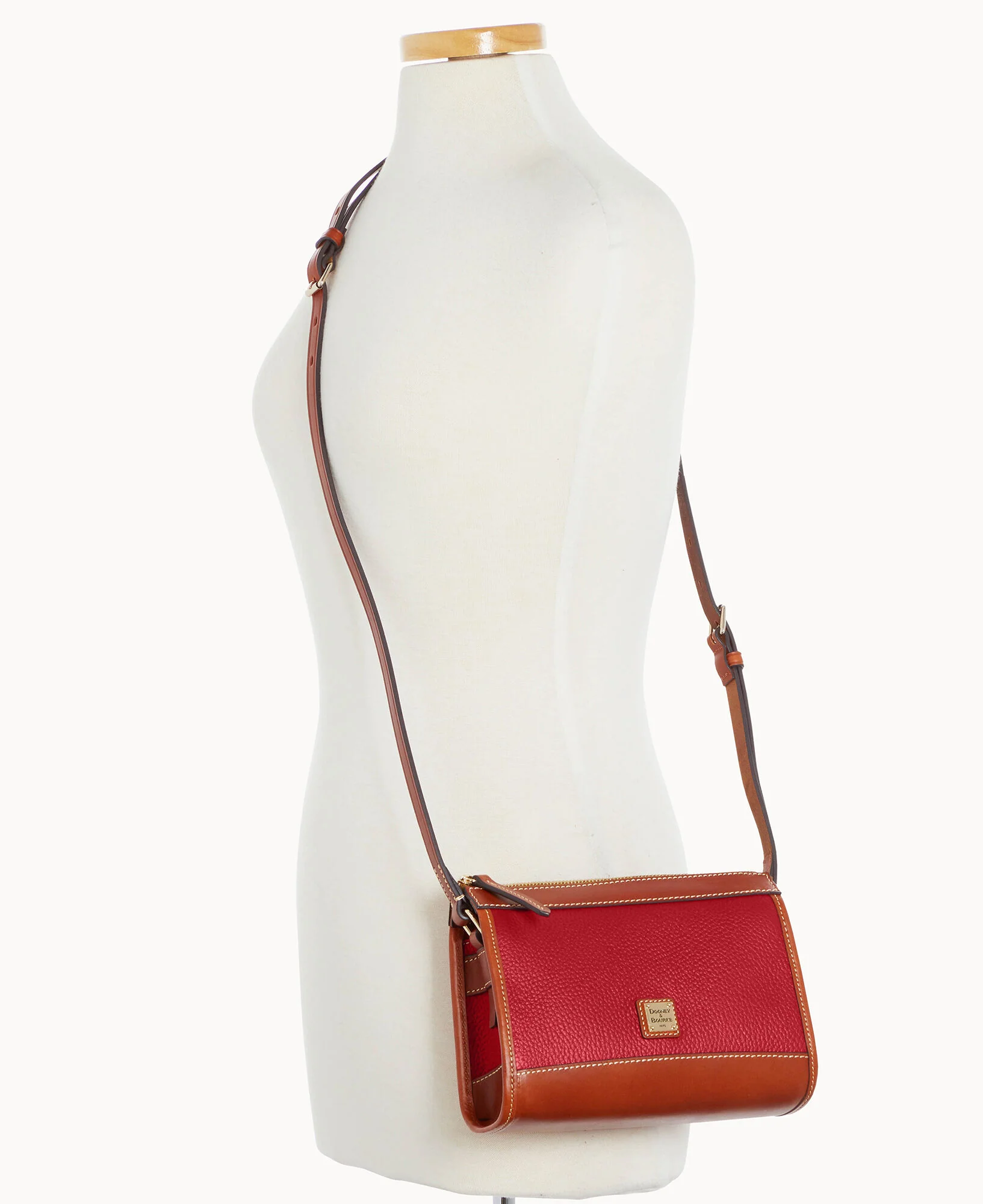 Pebble Grain Zip Crossbody - Image 28