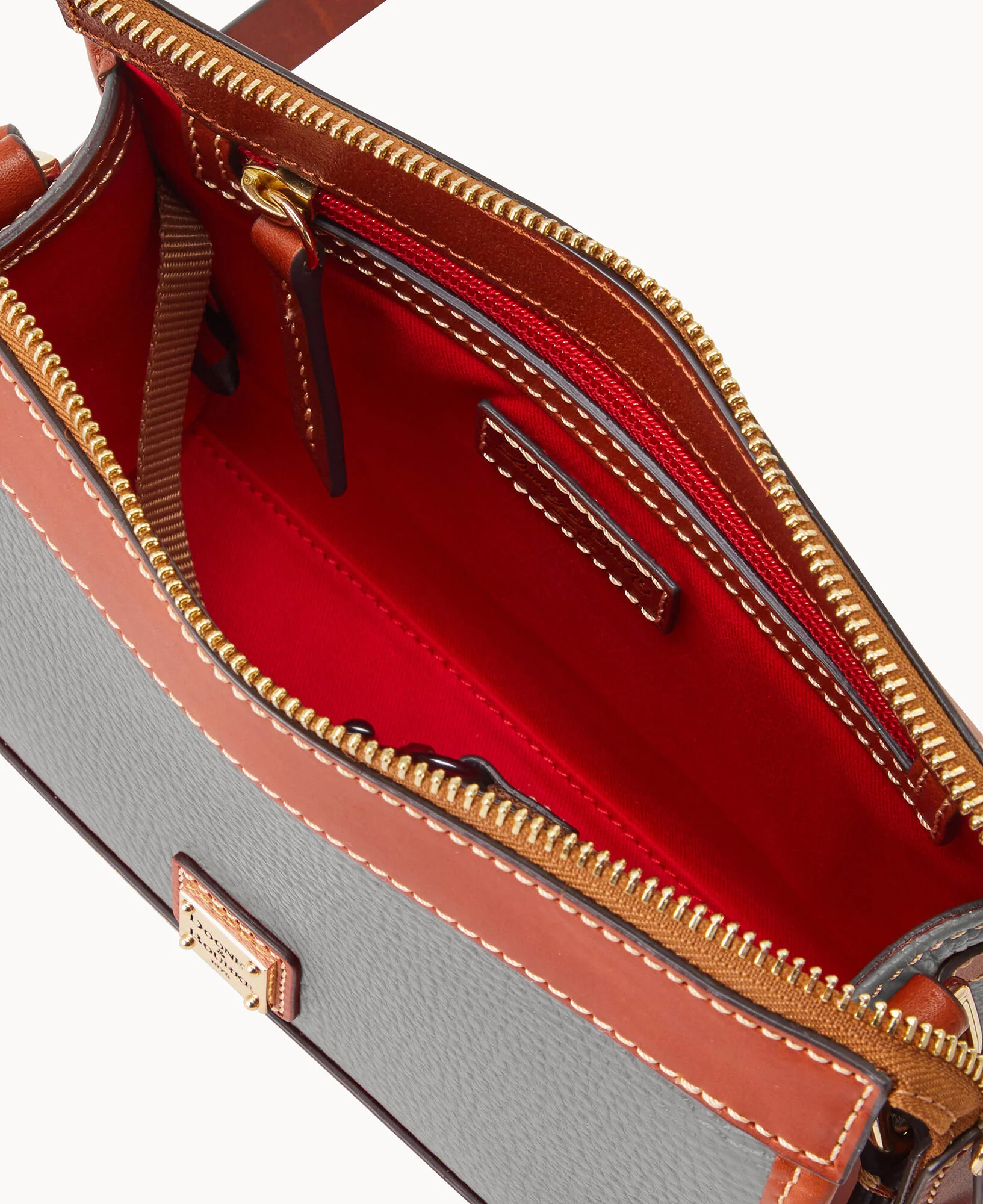 Pebble Grain Zip Crossbody - Image 31