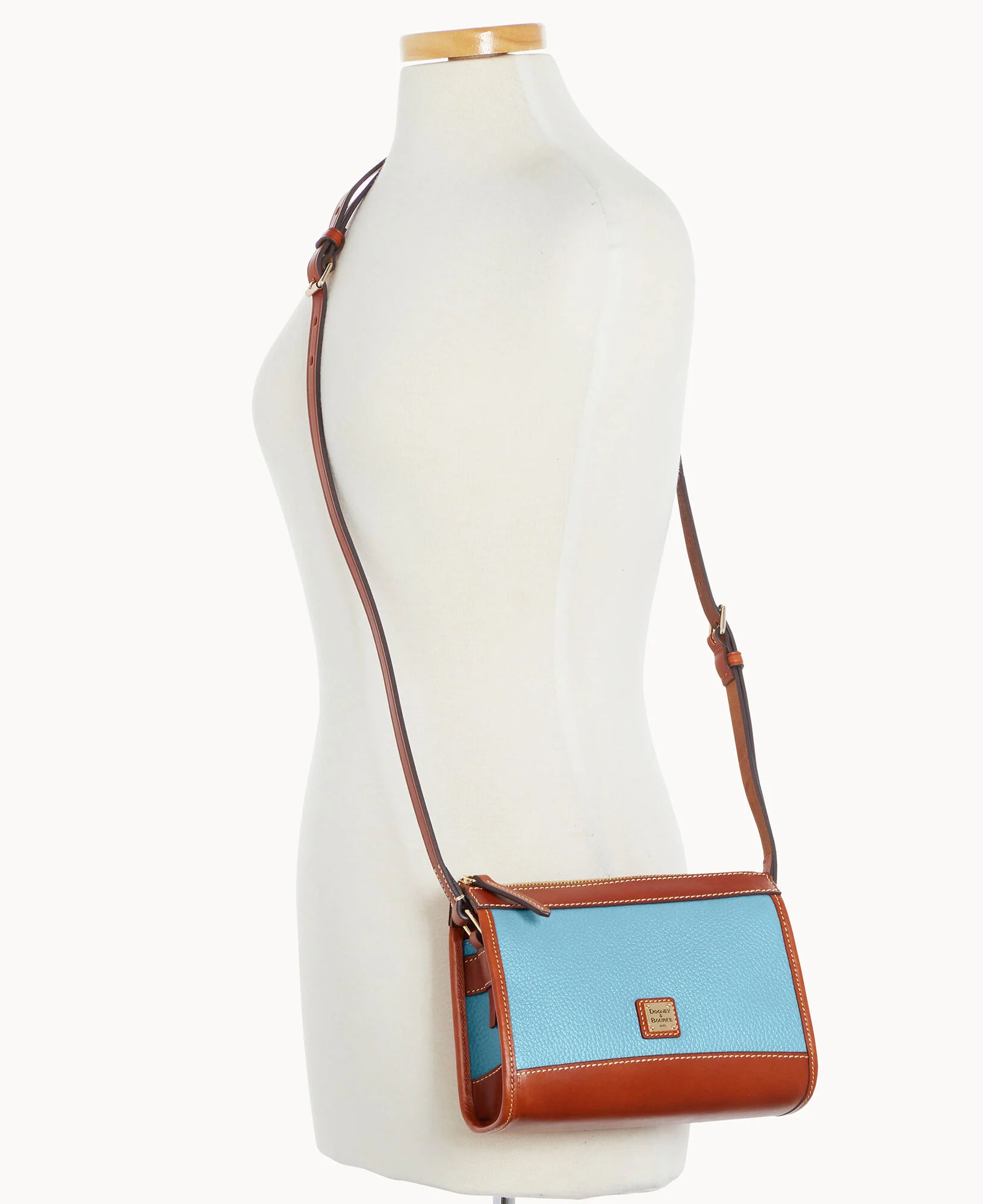 Pebble Grain Zip Crossbody - Image 42