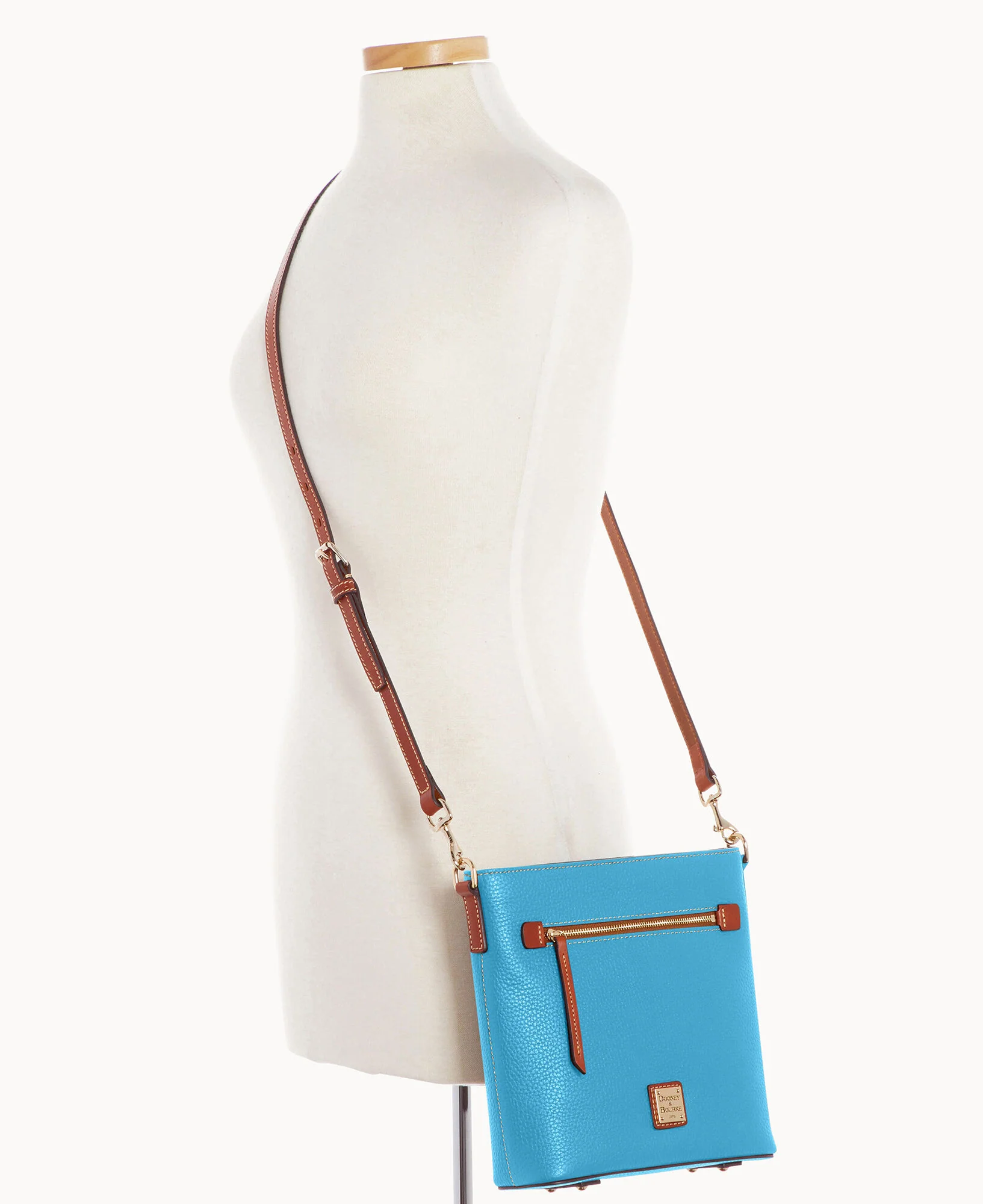 Pebble Grain Zip Crossbody - Image 48