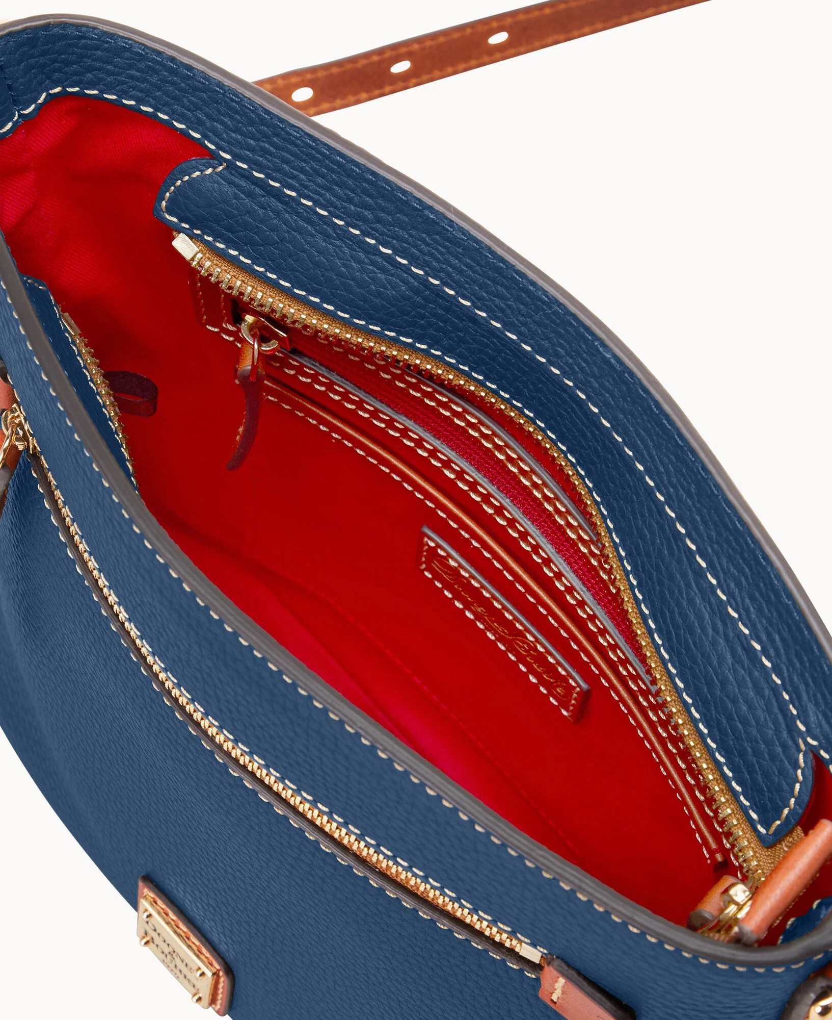 Pebble Grain Zip Crossbody - Image 64