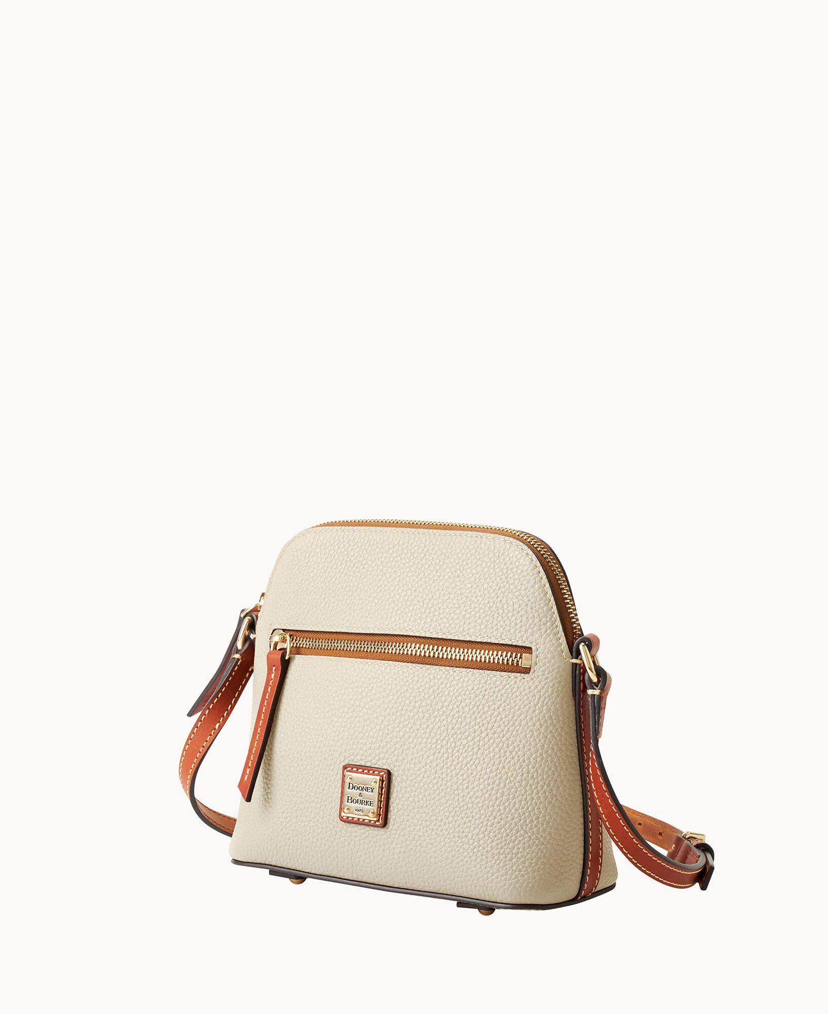 Pebble Grain Zip Domed Crossbody - Image 10