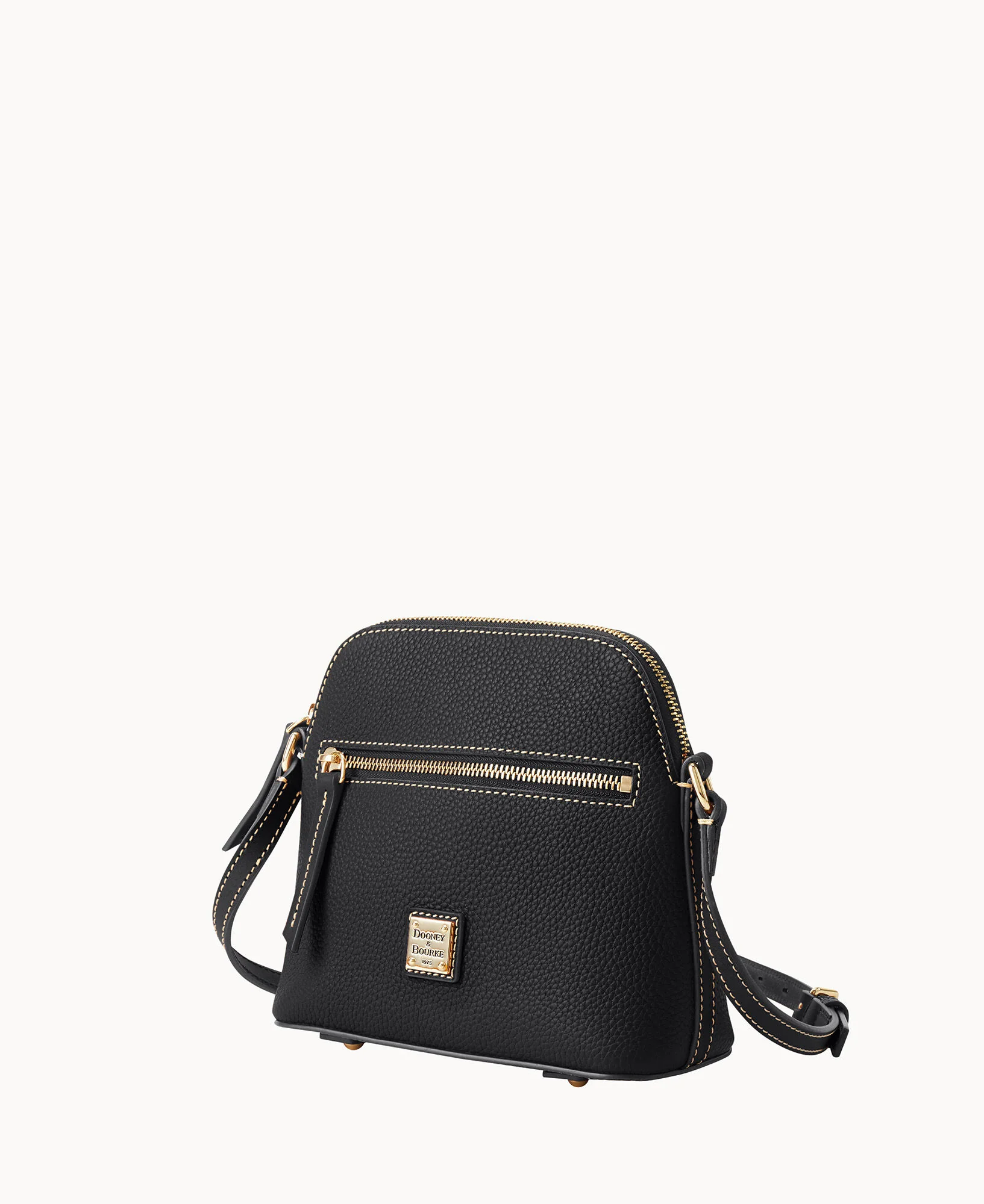 Pebble Grain Zip Domed Crossbody - Image 2