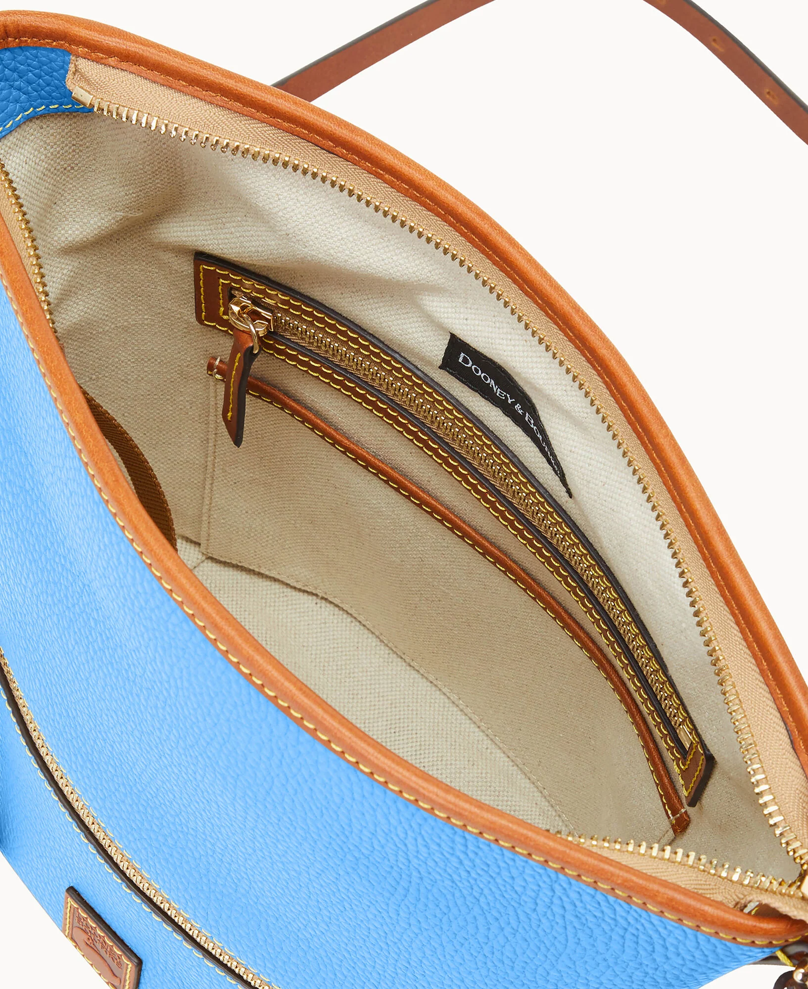 Pebble Grain Zip Sac - Image 63