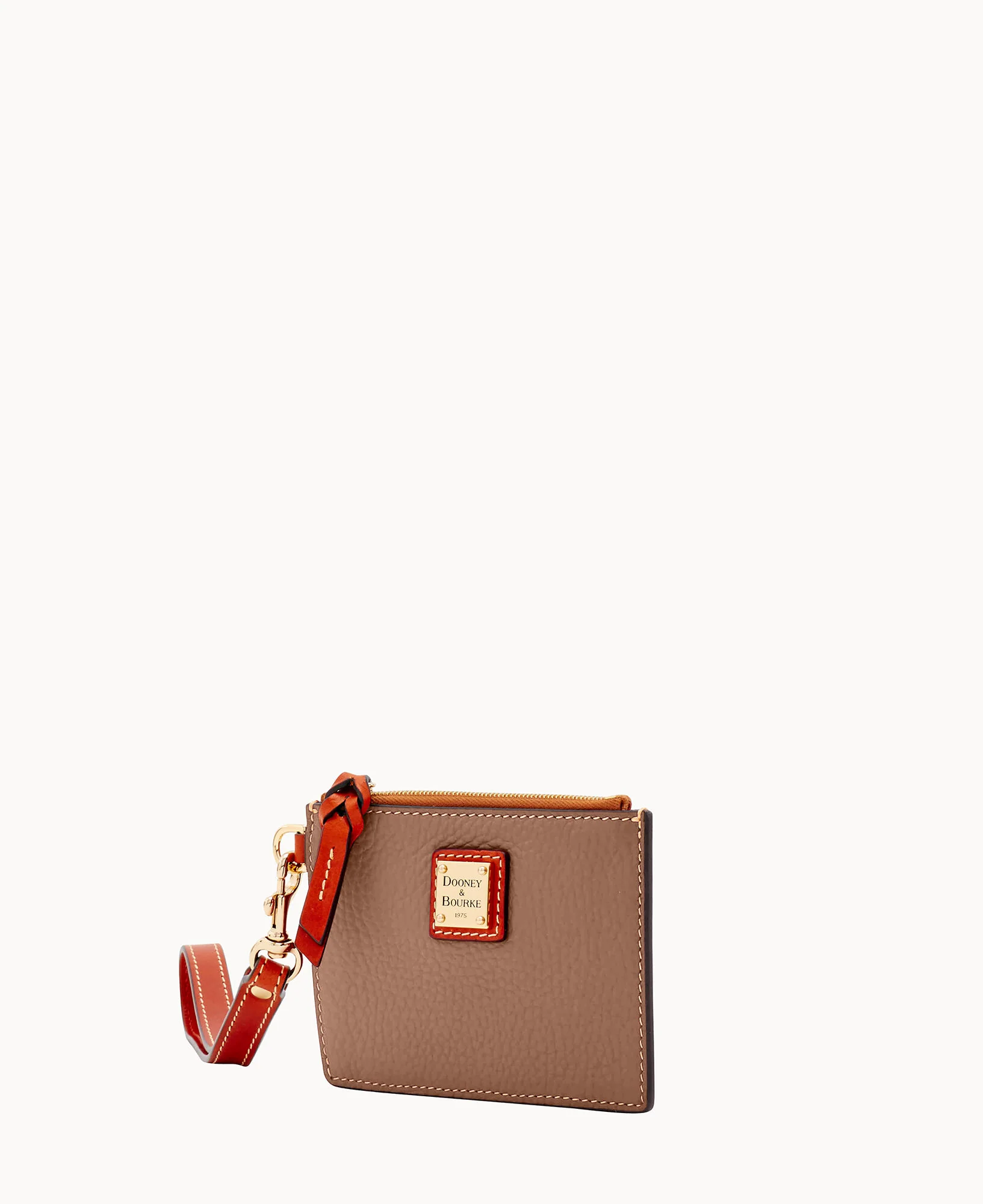 Pebble Grain Zip Top Credit Card Wristlet - Image 102